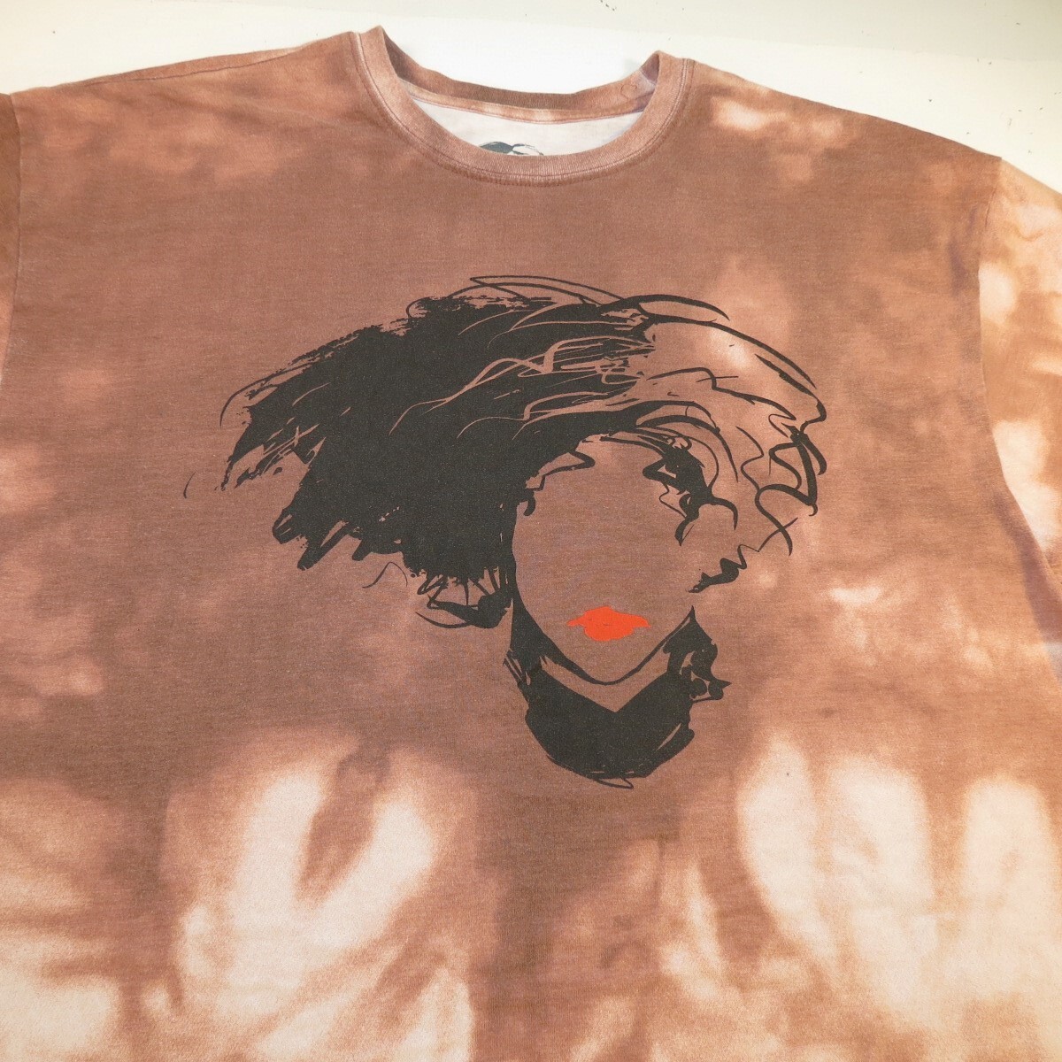 CRUELLA DEVILLE VILLAIN 101 DALMATIANS DISNEY TEE T SHIRT Mens L Tie Dye