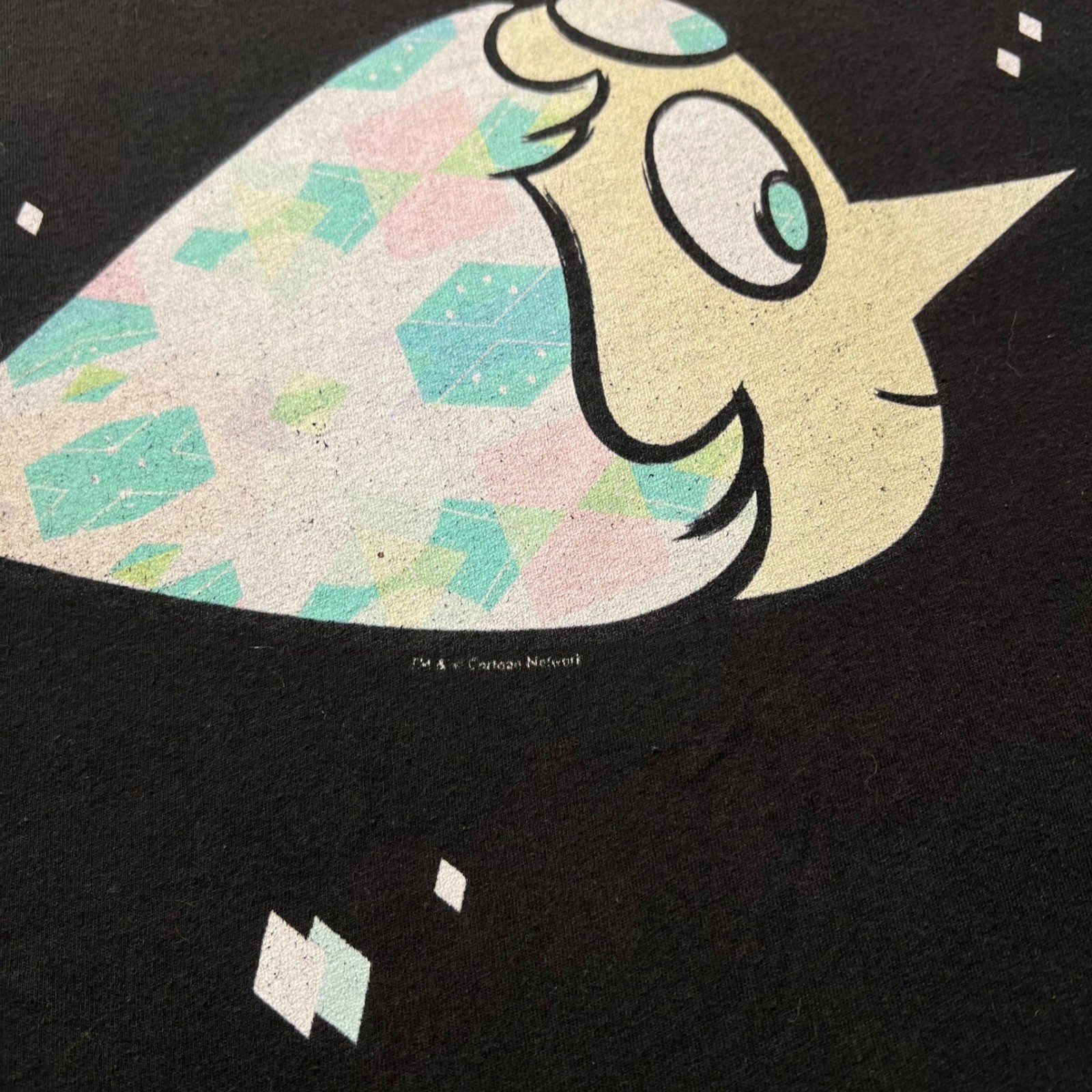 Cartoon Network Steven Universe Pearl Graphic T Shirt Mens XL Black Delta Soft