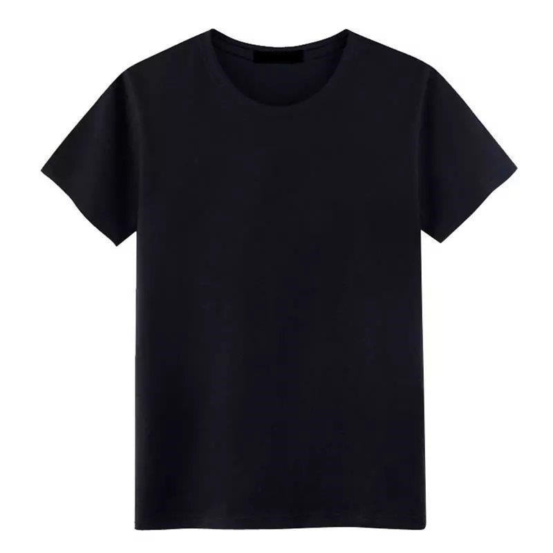 Universal Men’s Polyester Fiber Plain Crew Neck Tee Short Sleeves T-Shirt M-5XL