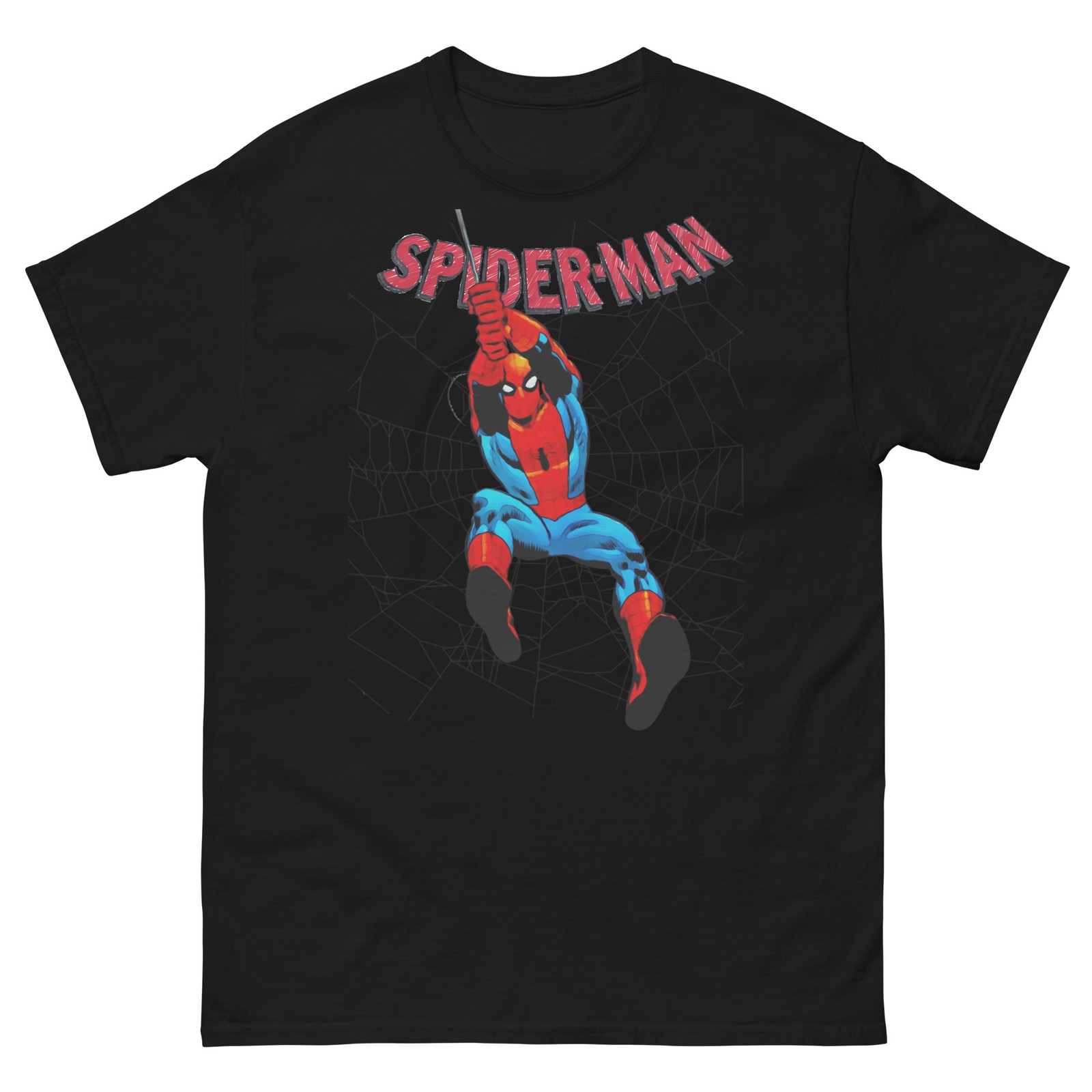 Spiderman Swinging Unisex classic tee