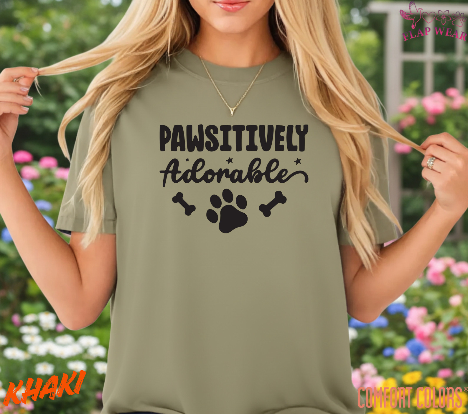 Unisex Pawsitively Adorable Dog Paw Print T-Shirt – Cute Pet Lover Graphic Tee