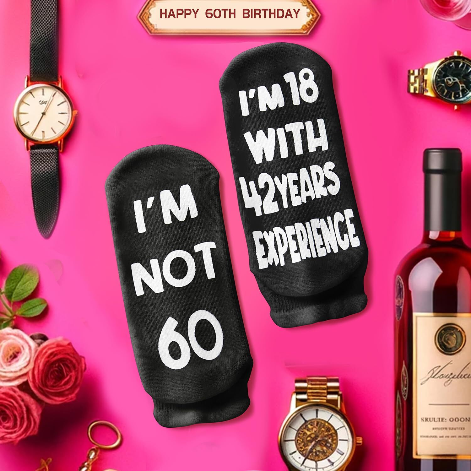 60th 60 Year Old Birthday Gifts for Men Women Gifts for Men Women in Their 60…