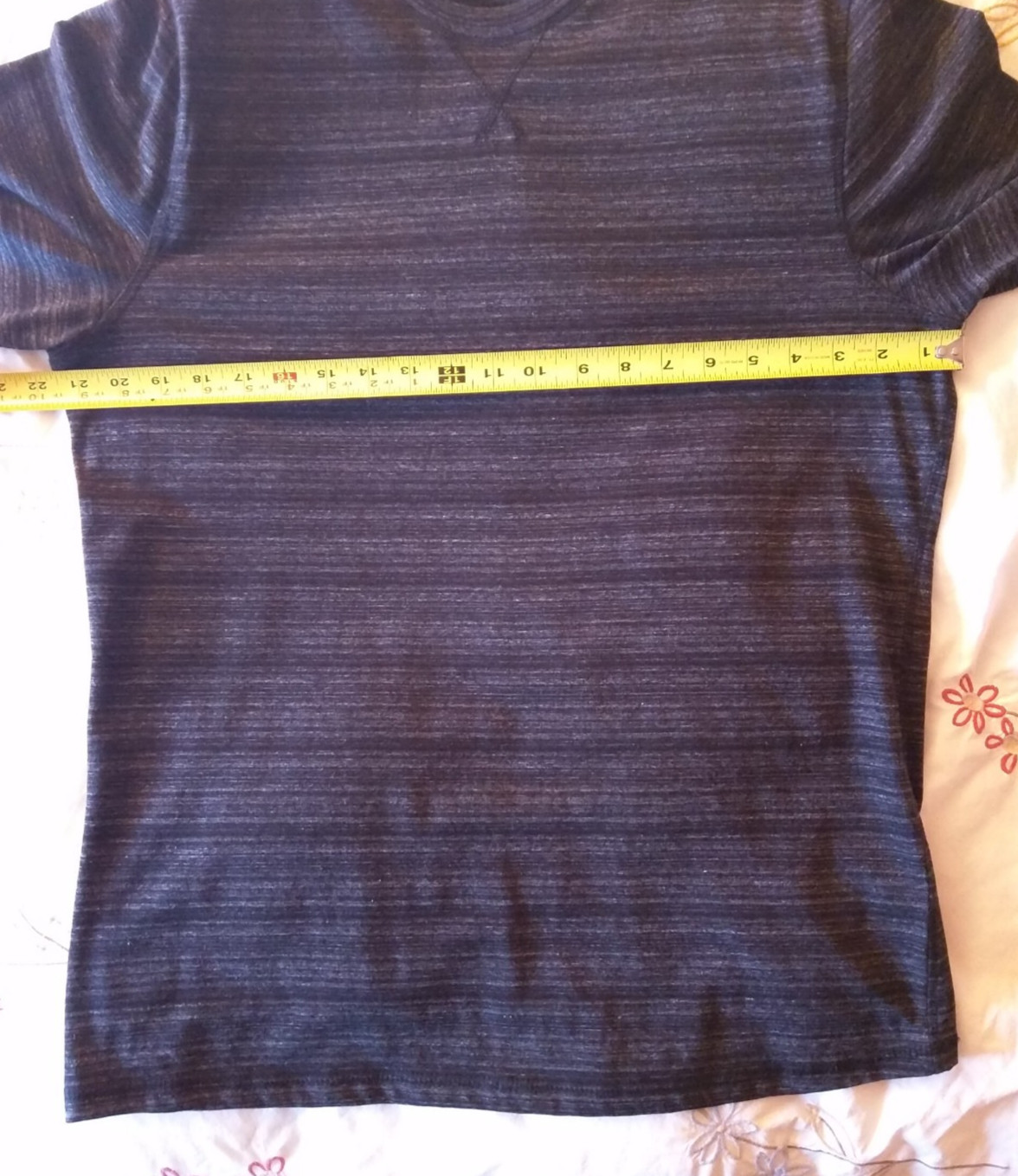 Structure Men’s Slim Fit Long Sleeve T-Shirt L Black/Dark Gray Soft Hardly Worn!
