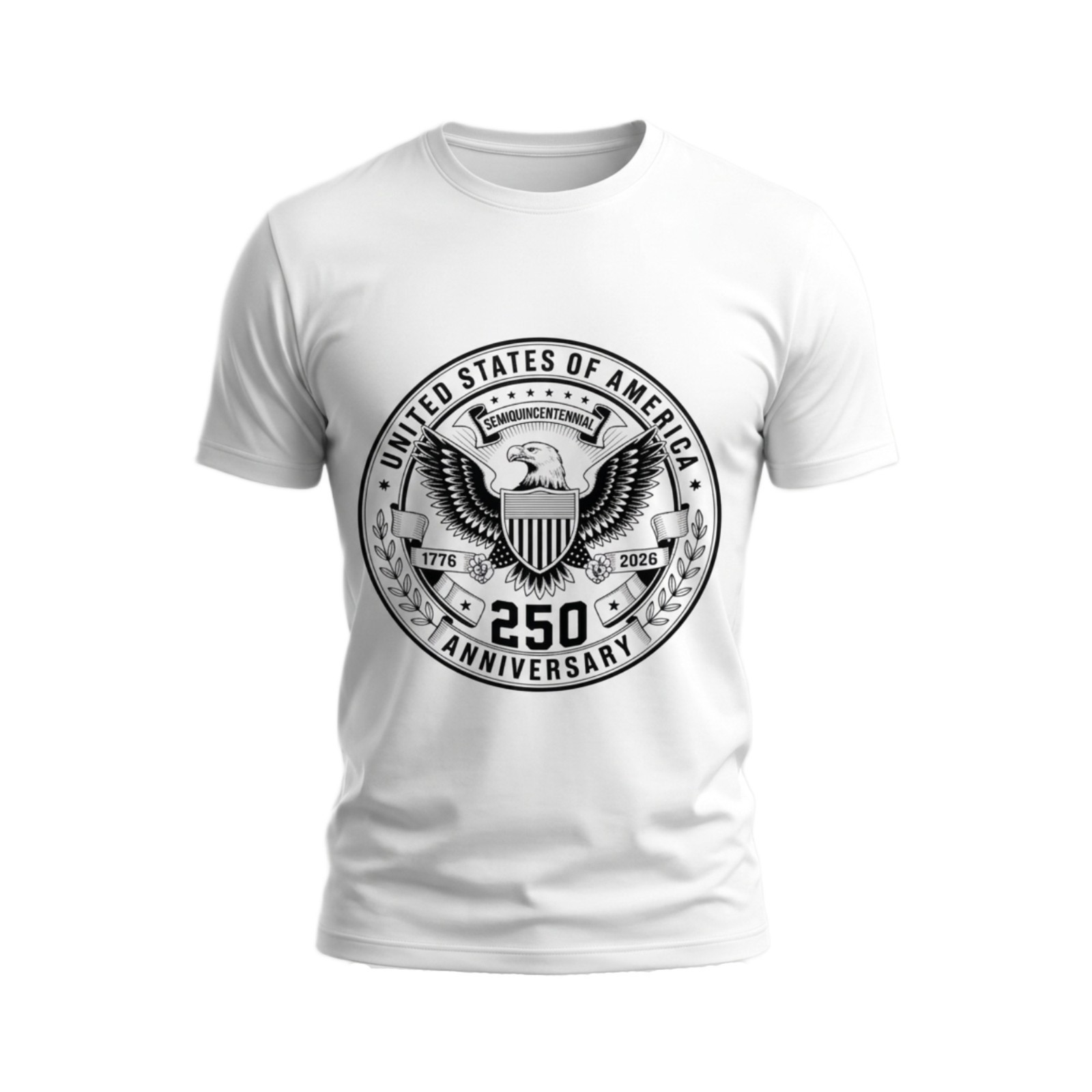 USA 250th Anniversary Shirt, Semiquincentennial 1776 2026 Tee, Patriotic Eagle