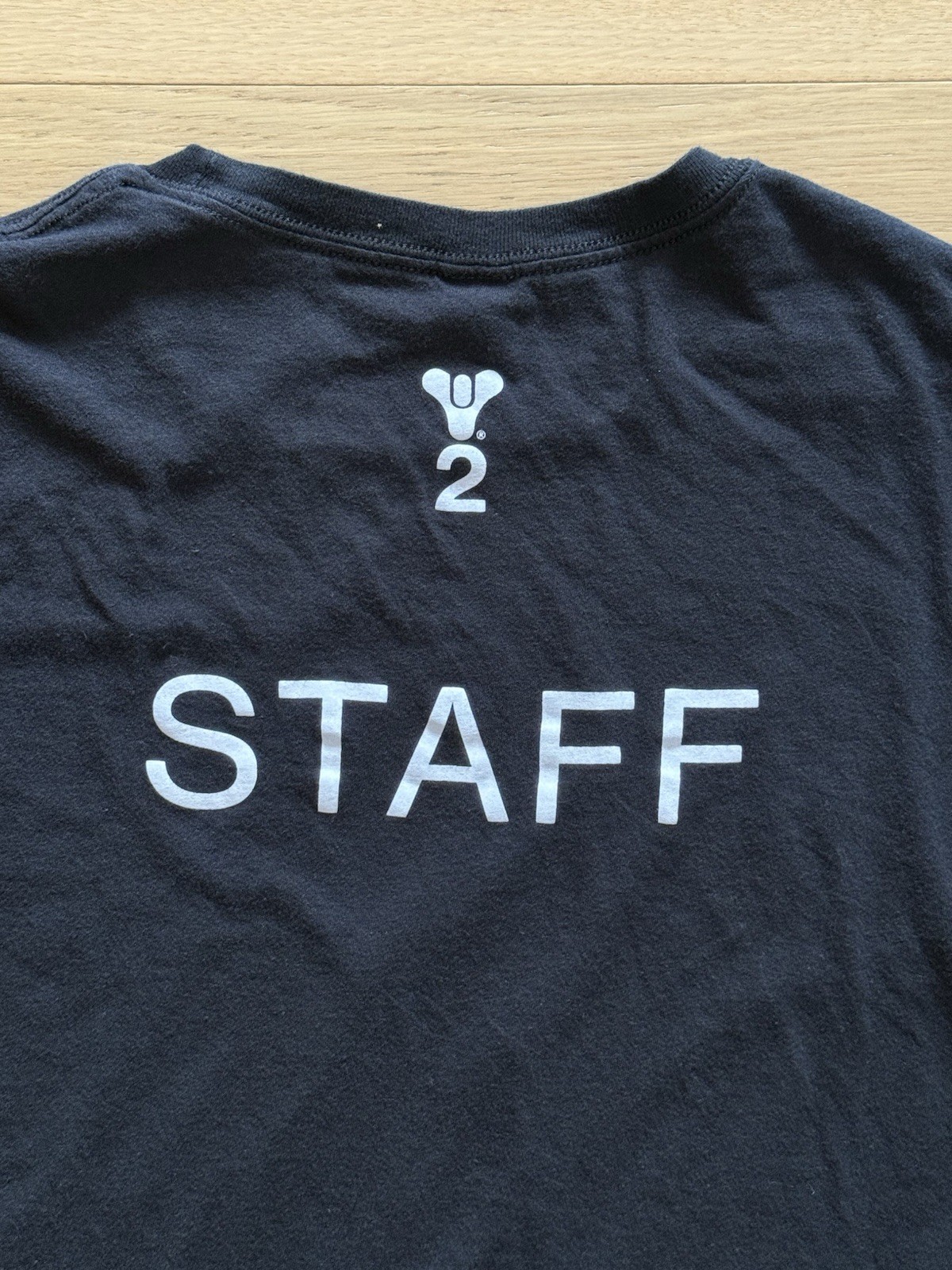 Destiny 2 Bungie Video Game Staff Black Cotton T Shirt Size Men’s Medium