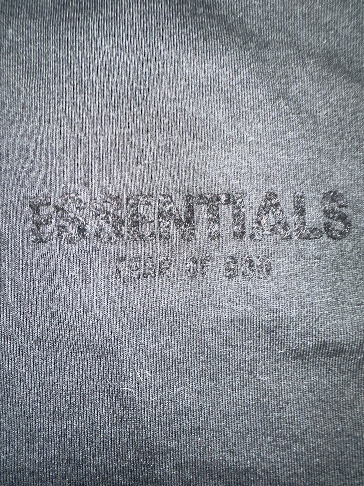 Fear of God Essentials Mockneck Long Sleeve Shirt – Stretch Limo Black NWOT