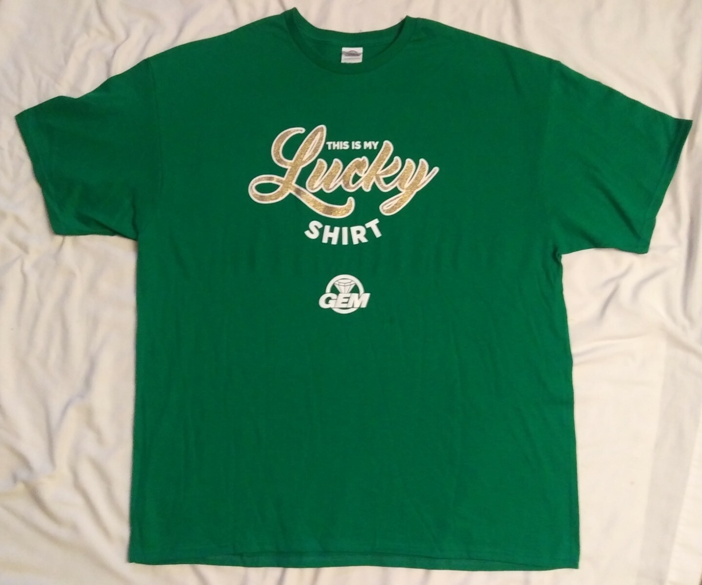 Way To Celebrate St. Patrick’s Day Graphic Men’s 2XL This Is My Lucky T-Shirt