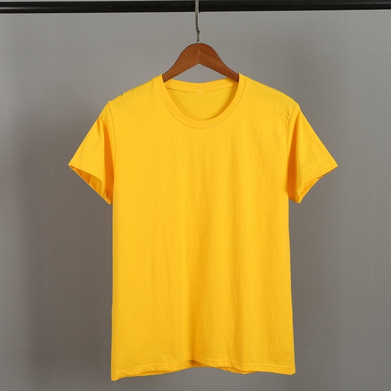 Universal Men’s Polyester Fiber Plain Crew Neck Tee Short Sleeves T-Shirt M-5XL
