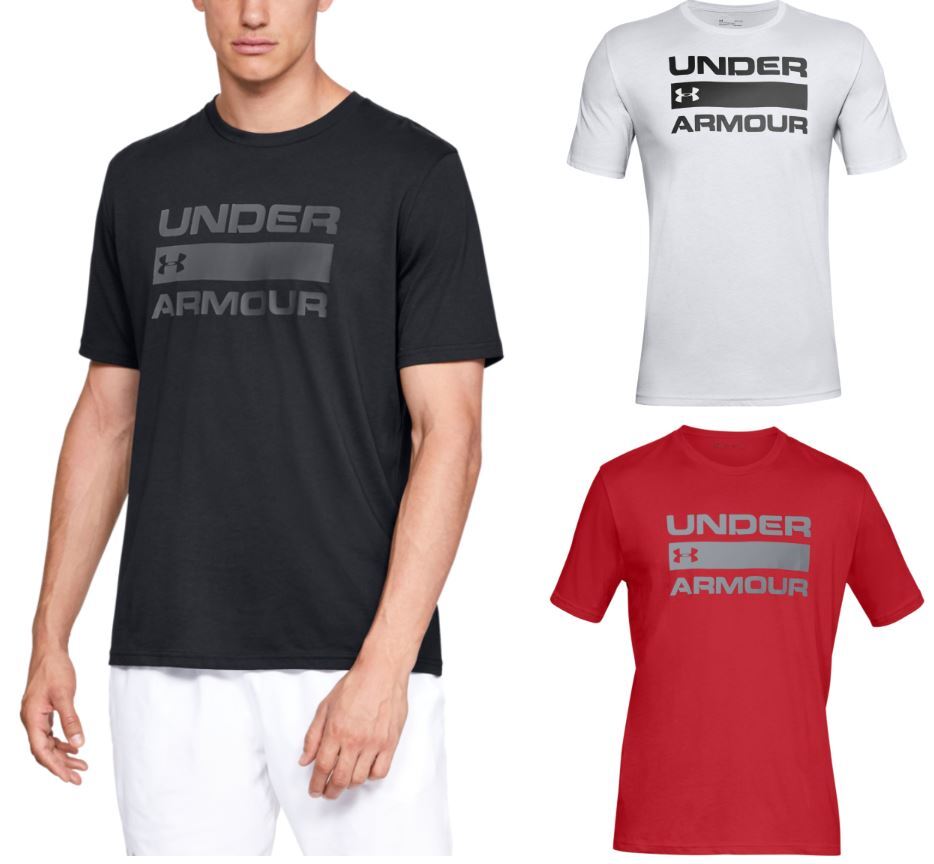 Under Armour 1329582 Men’s UA Team Issue Wordmark Short Sleeve Graphic T-Shirt