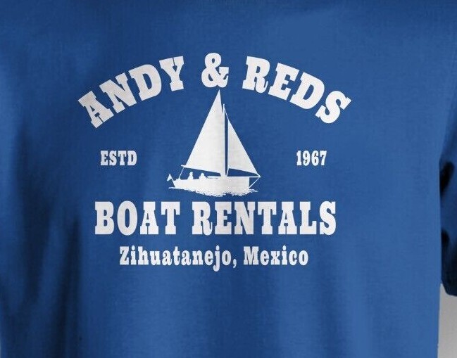 Andy and Red’s Boat Rentals -Inspired by the Movie Shawshank