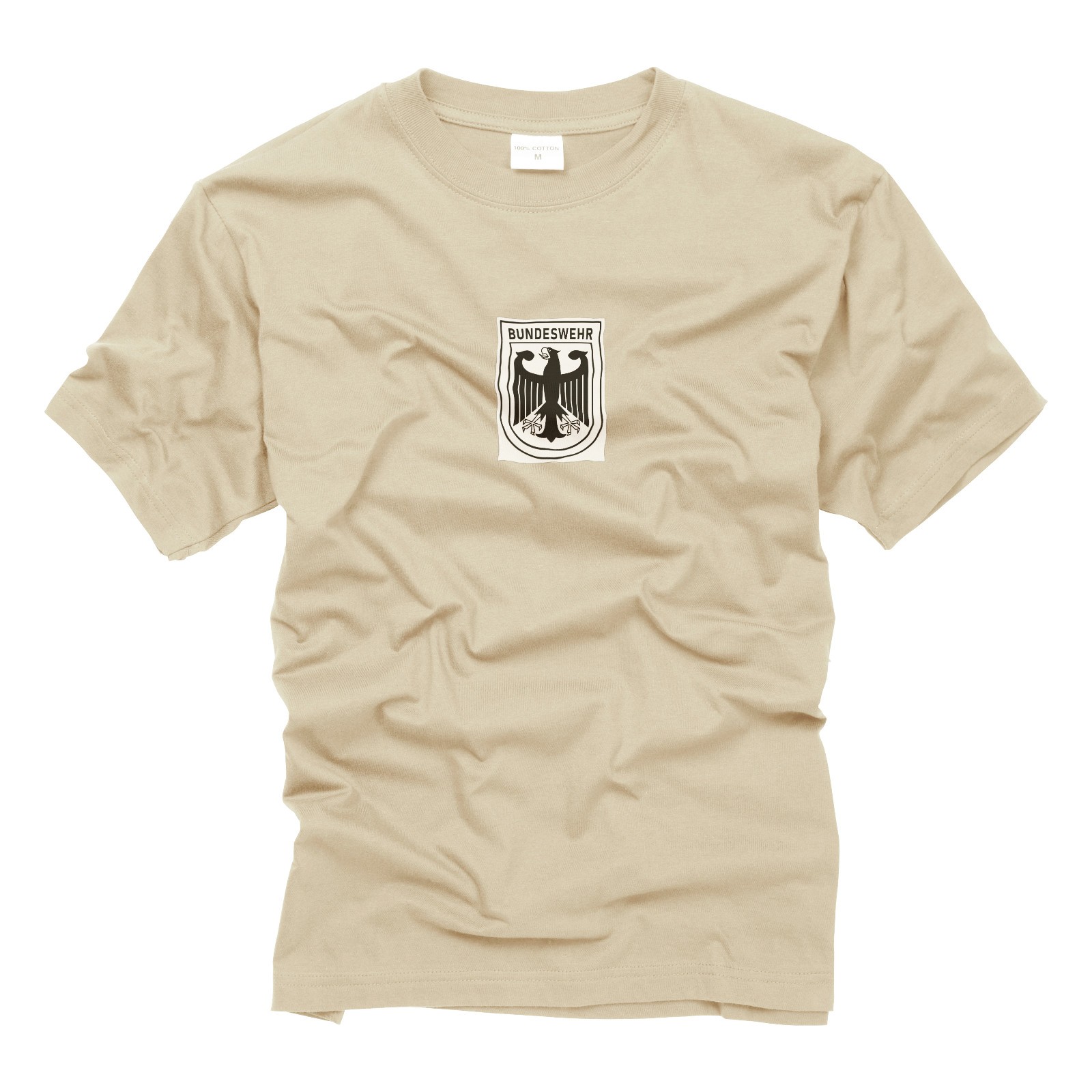 Army T Shirt German Bundeswehr Military Eagle Printed Combat Tactical Tee Top