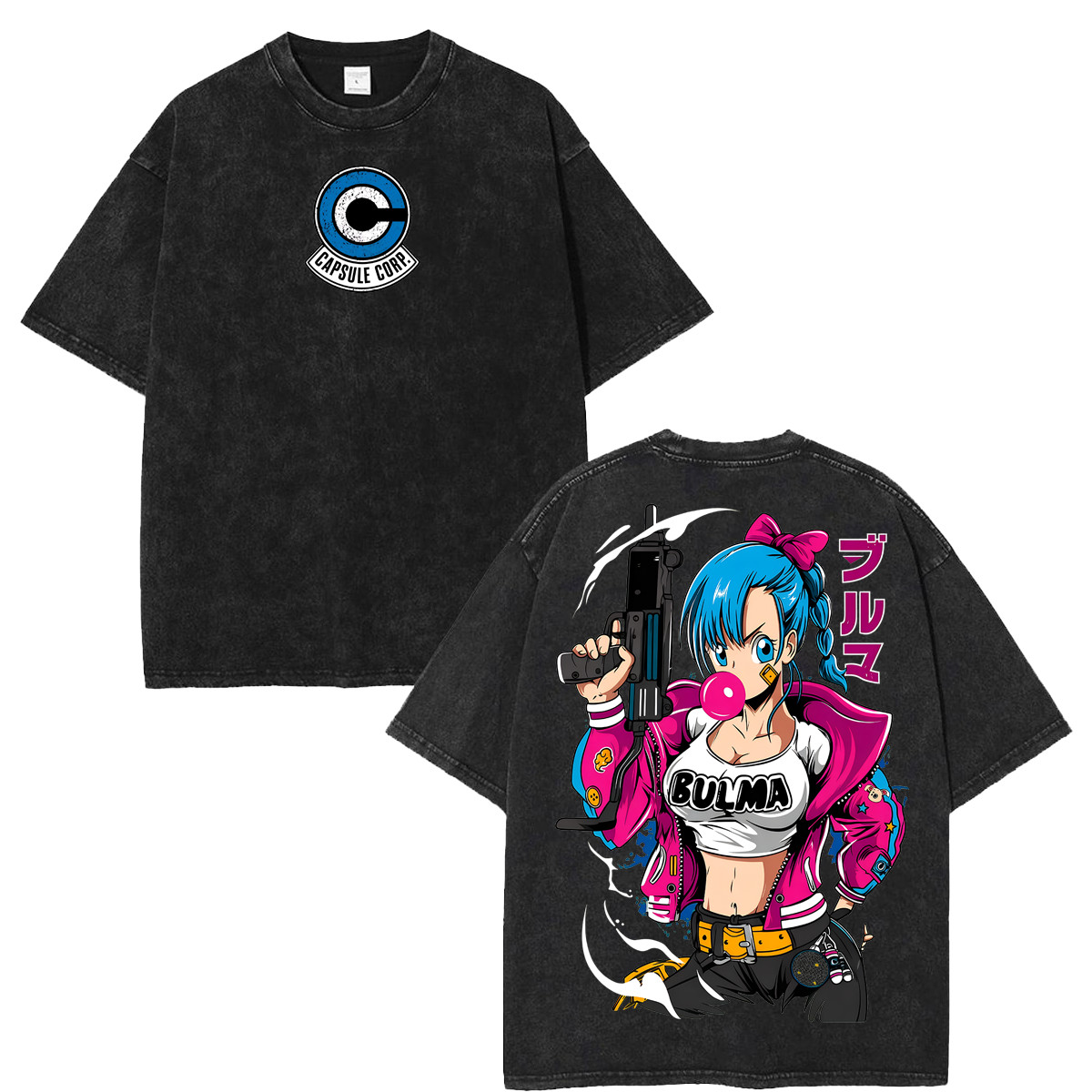 DBZ Bulma Anime Graphic Tee Fans And Lovers Streetwear Tshirt