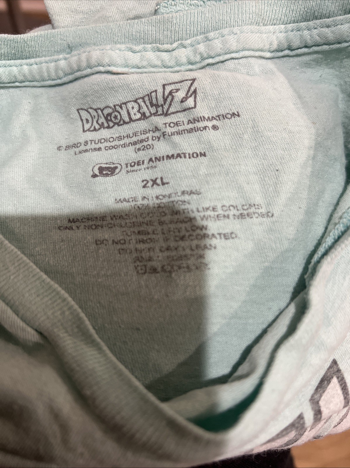 Dragon BallZ Anime Lot of 12 Vintage T-Shirt From S-XXL Good Condition Used