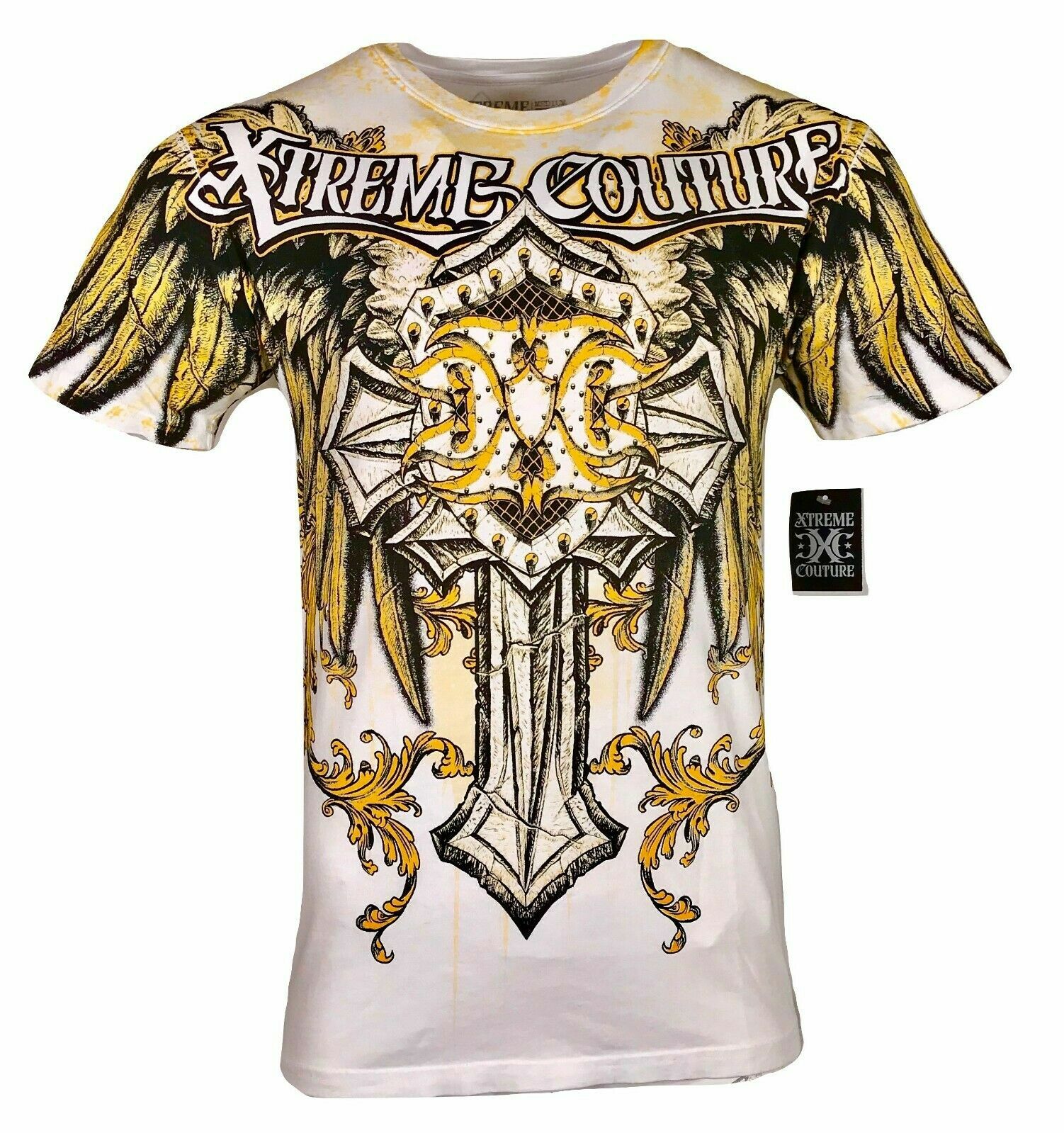 Xtreme Couture By Affliction Men’s T-Shirt SIREN Tattoo Biker MMA S-5X