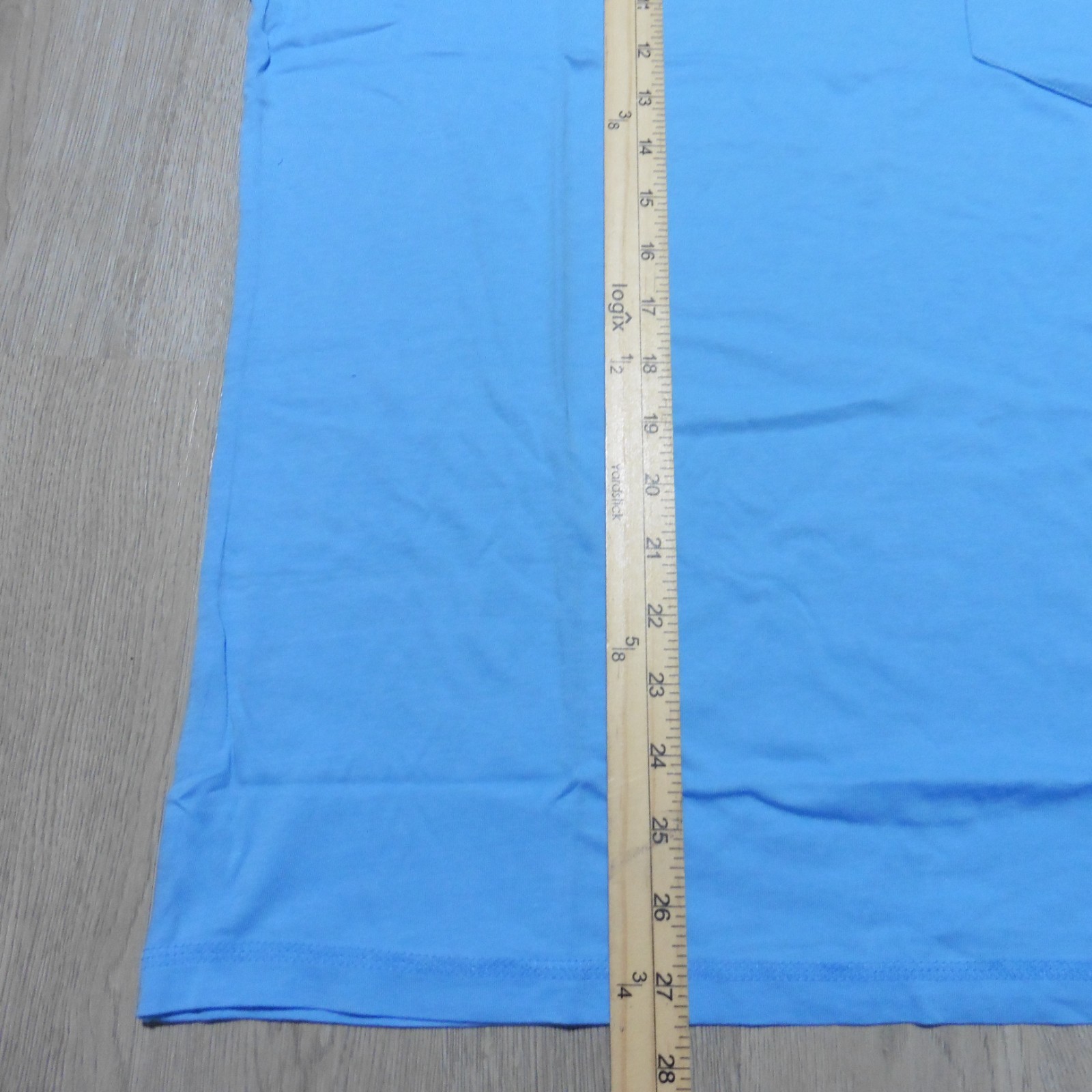 JOHNNIE O Mens S SMALL T SHIRT SUN LINE MALIBLU BLUE GRAPHIC SHORT SLEEVE GOLF