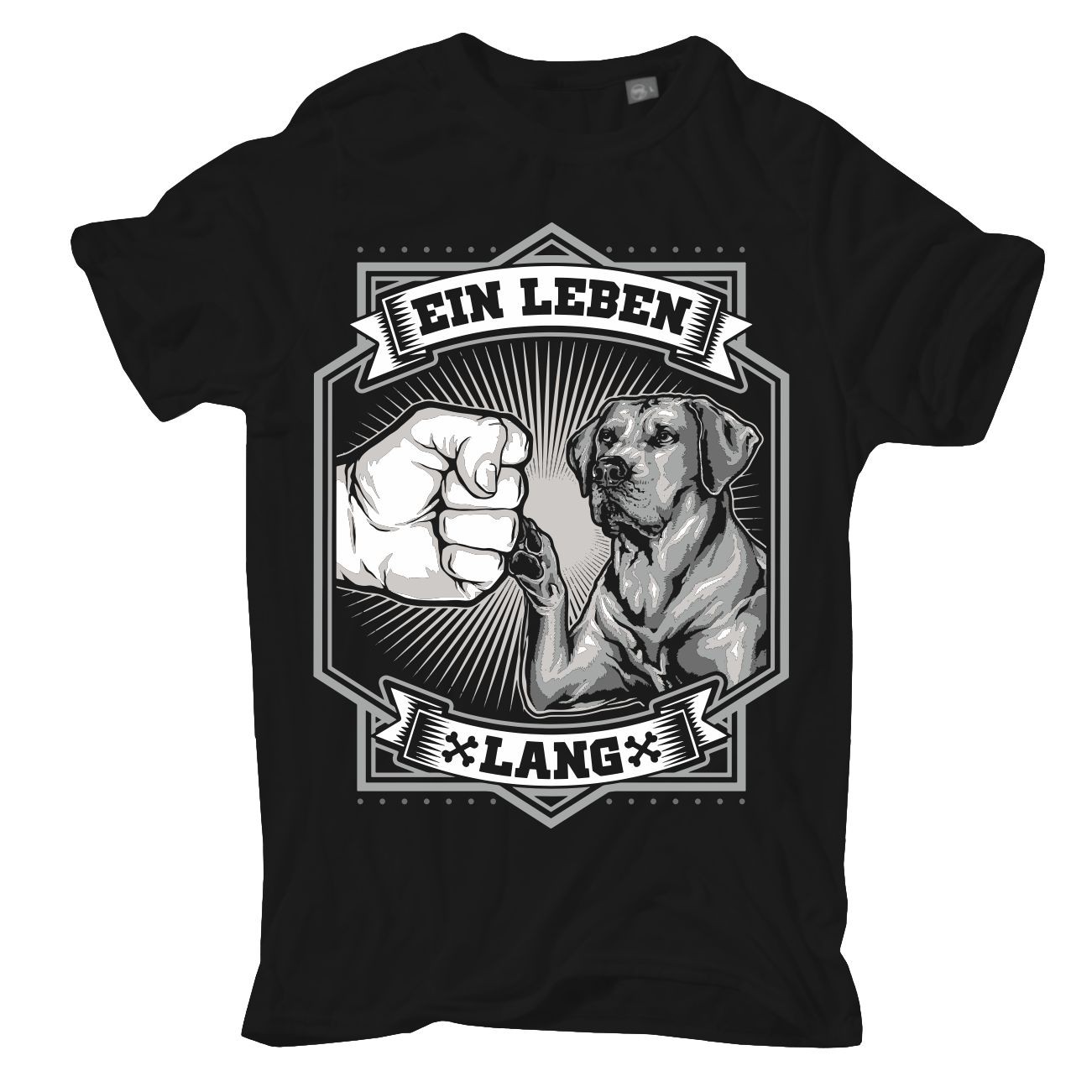 Rhodesian Ridgeback Black T Shirt Size S M L XL XXL 3XL 4XL 5XL 6XL 7XL 8XL