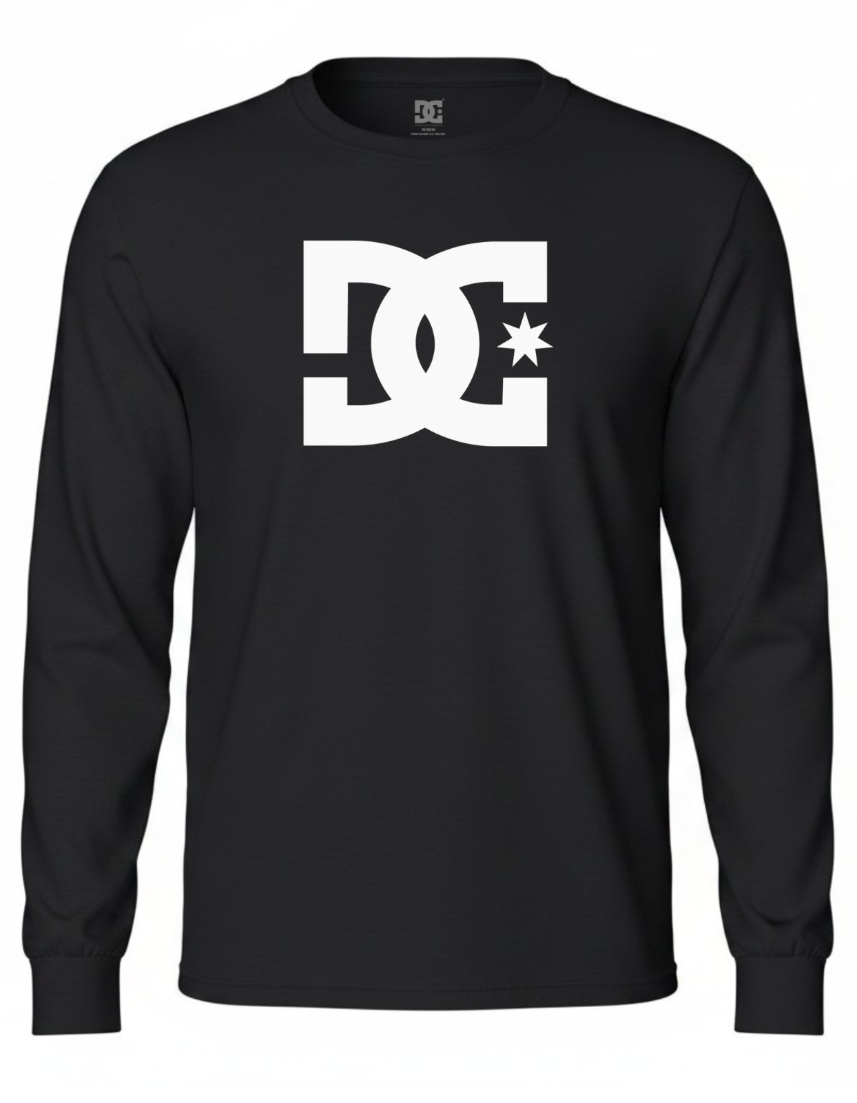 Dc-Shoes star logo Long Sleeves Graphic T shirt