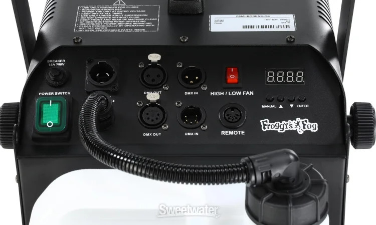 Froggy’s Fog Boreas S4 Snow Machine with DMX