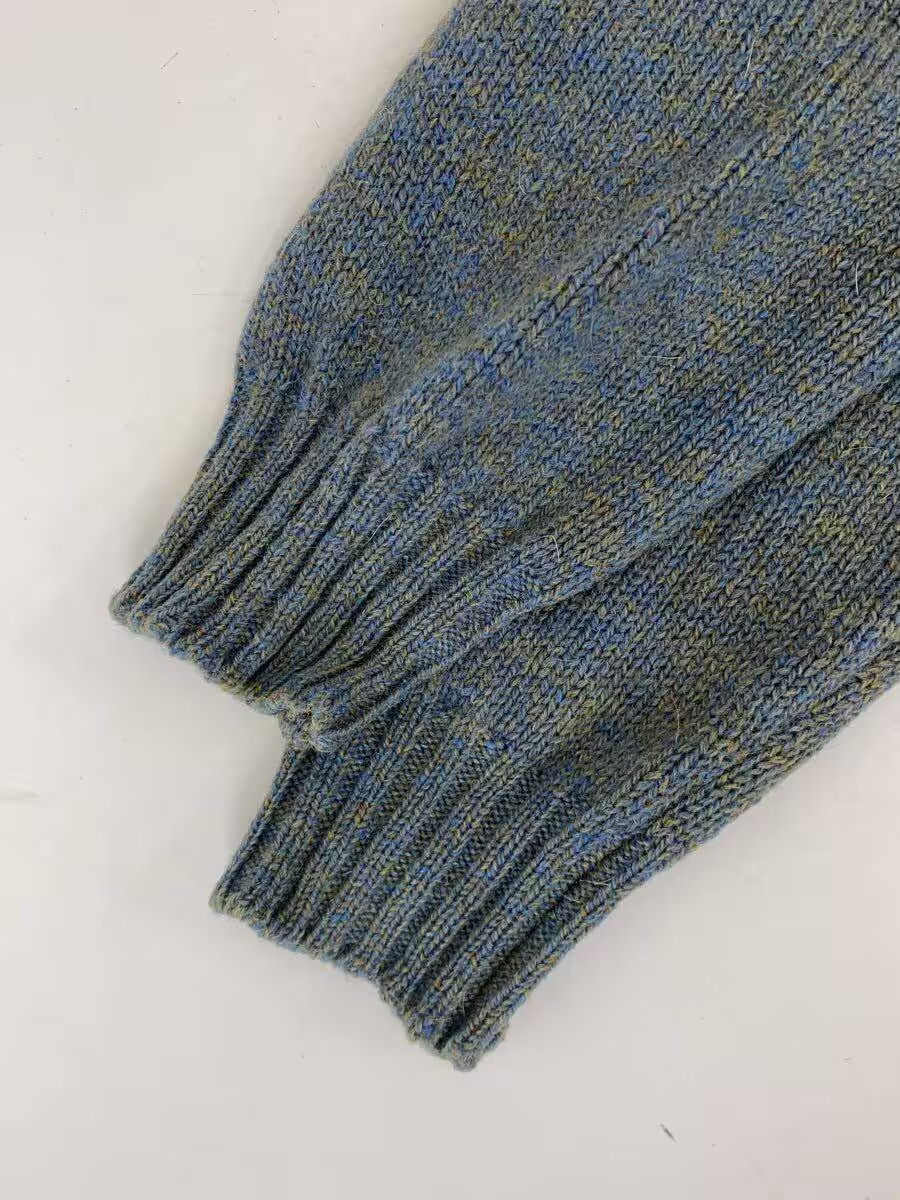 Other Brands Knit Sweater (Thick) M Wool BEG Solid Color