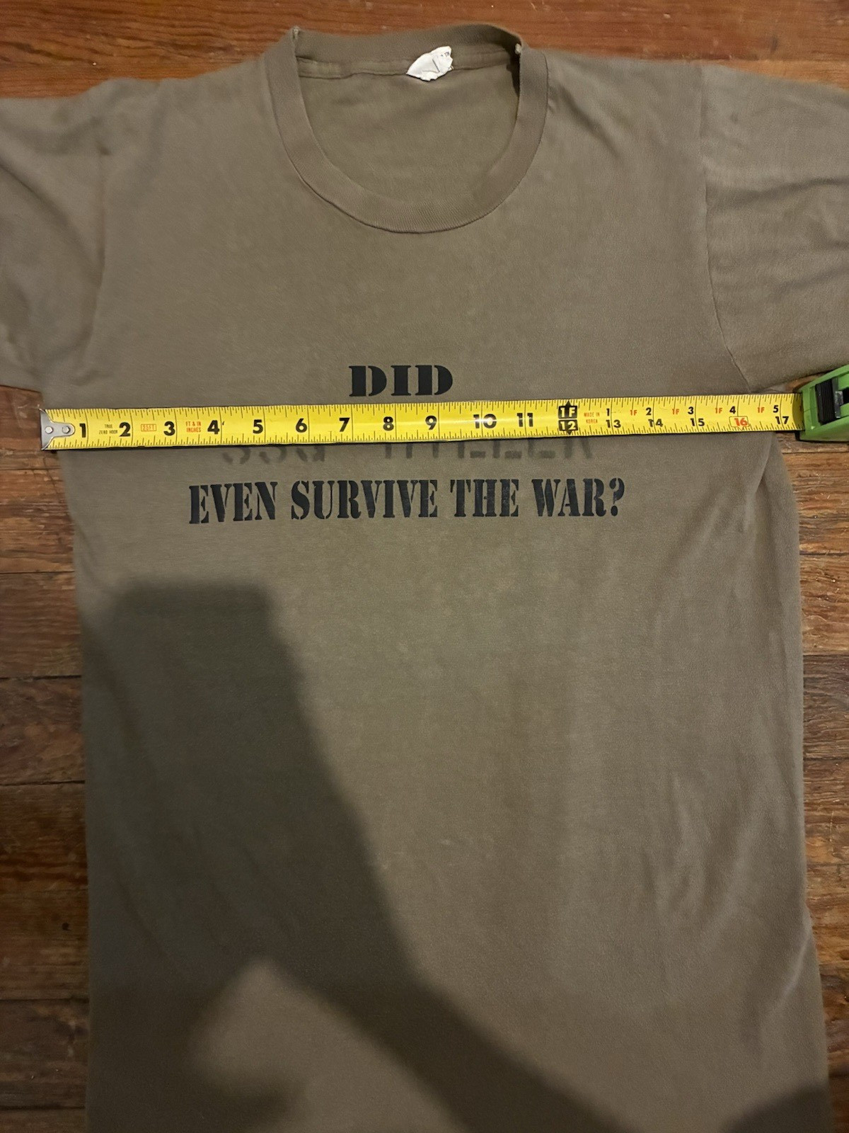 Army shirt vintage single stitch shirt Vietnam antiwar antifascist American punk