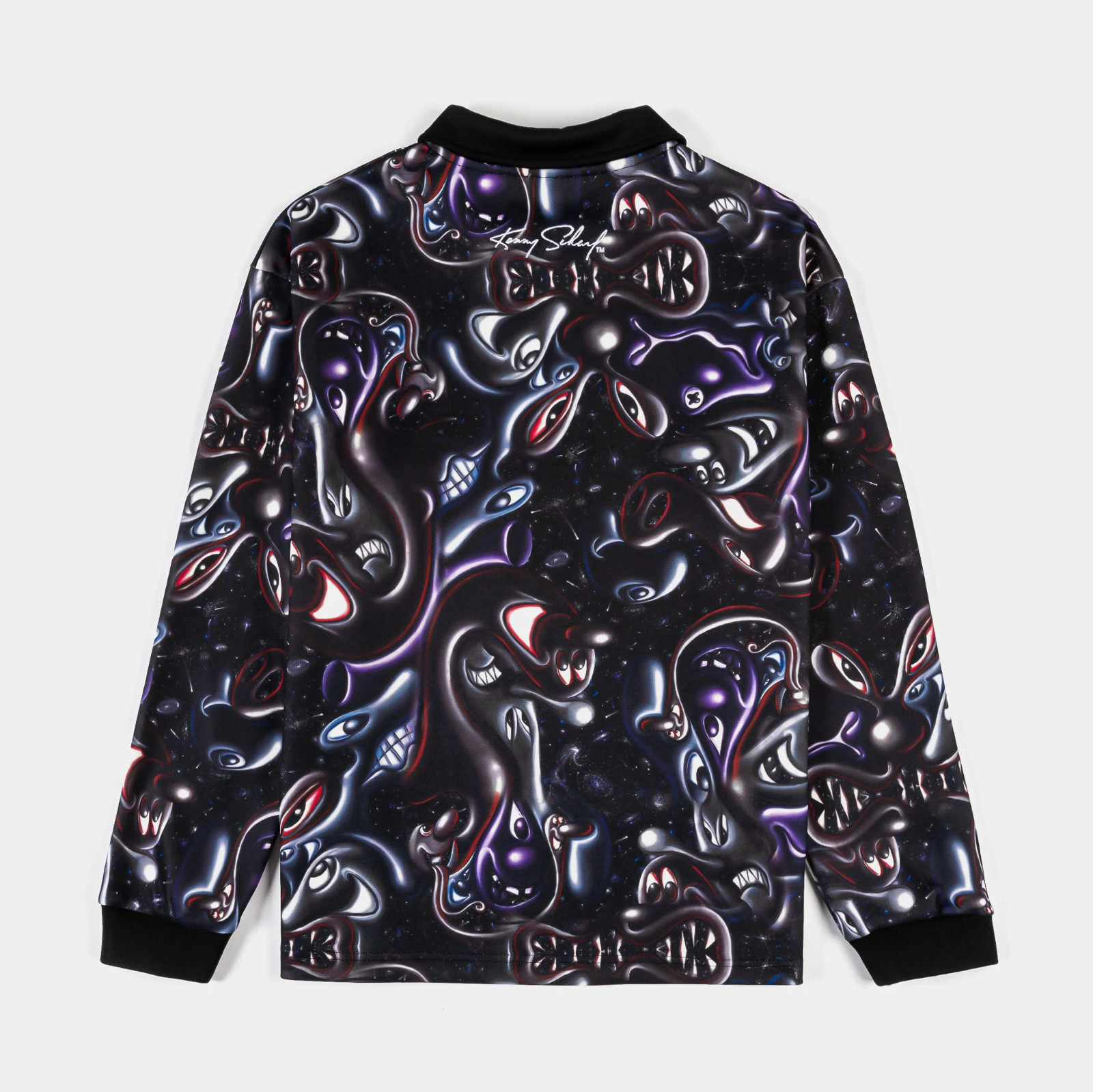 KENNY SCHARF x Soccer Jersey Top Graphic Art NWT