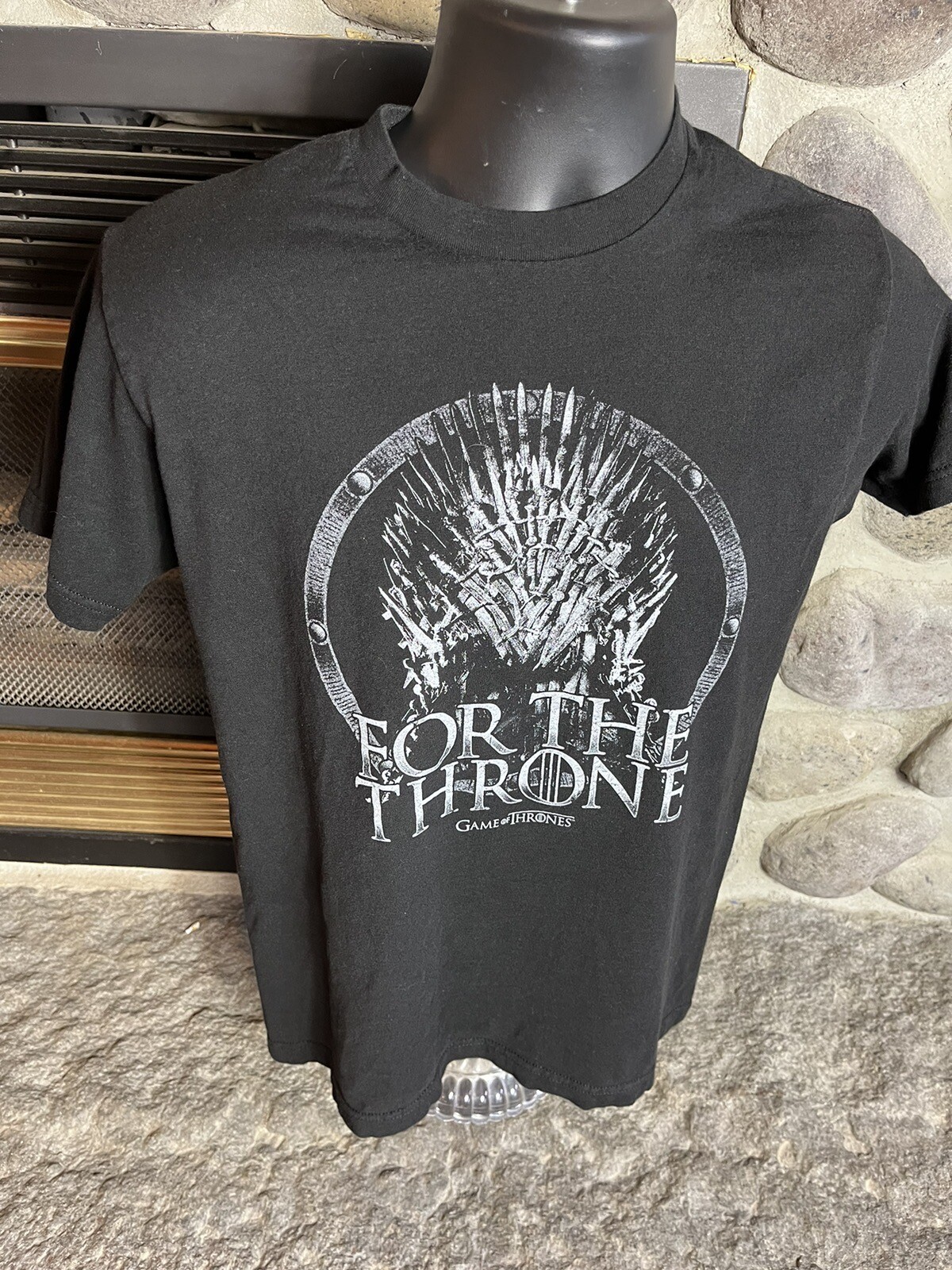 Game of Thrones 2019 Graphic Short Sleeve T-Shirt Adult Sz Medium Black