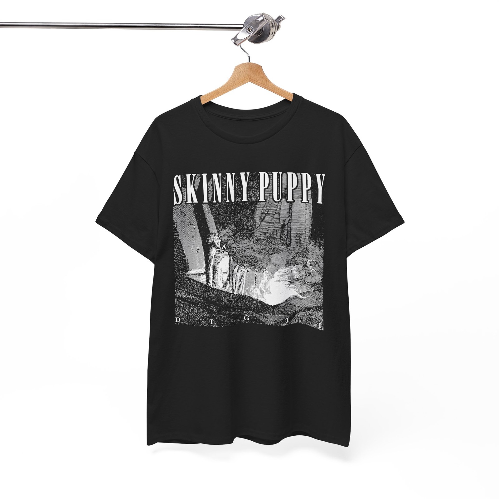 SKINNY PUPPY T-Shirt, DIG IT – Best Rock T-shirts, Unisex Tee