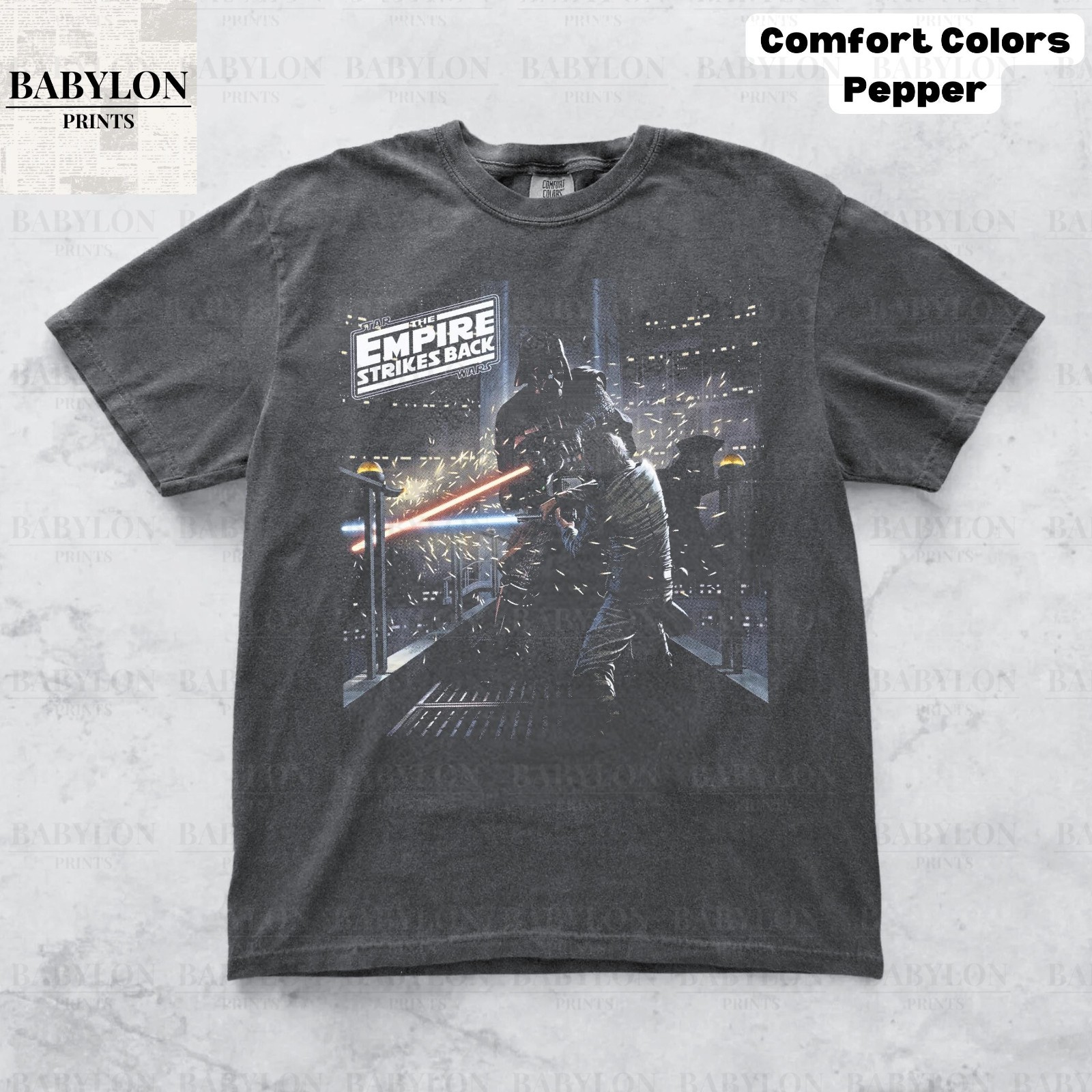 “The Empire Strikes Back” star-wars Retro Graphic Unisex Tee S-5XL