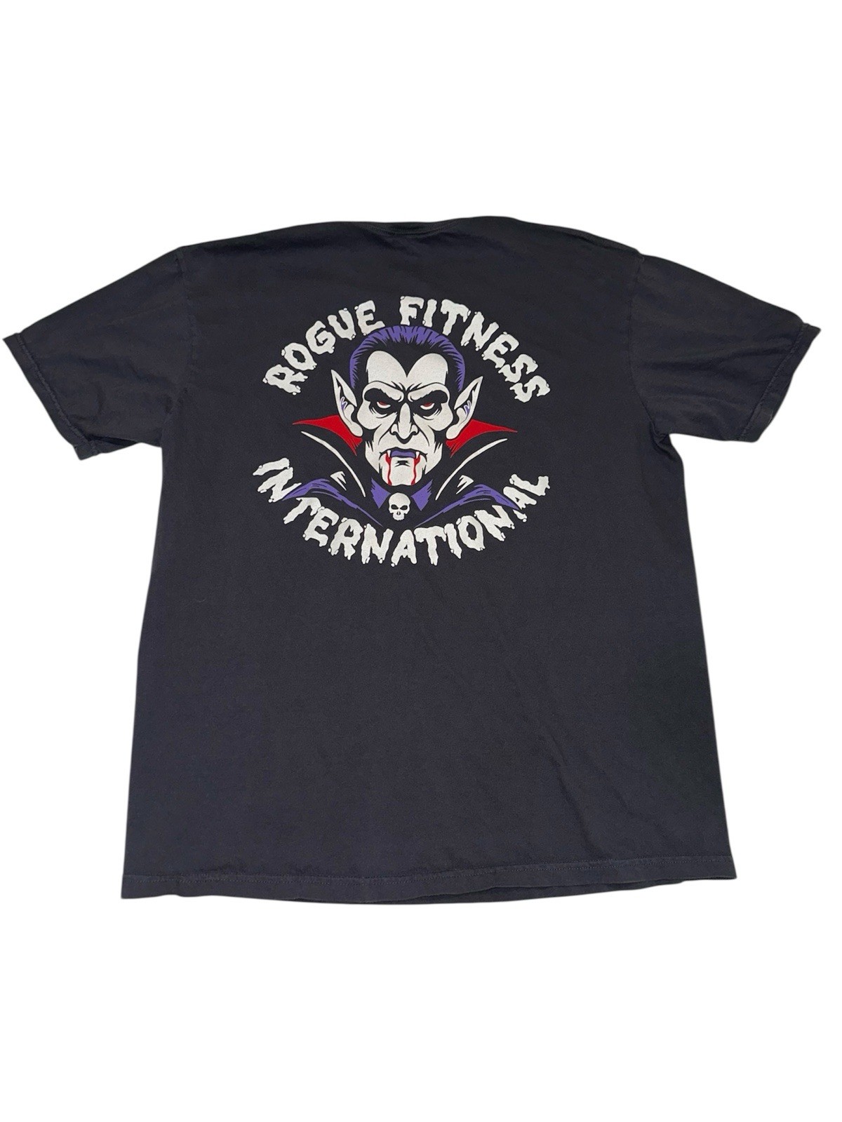 Rogue Fitness Dracula T Shirt Crossfit Halloween 2024 Collectible Black XL