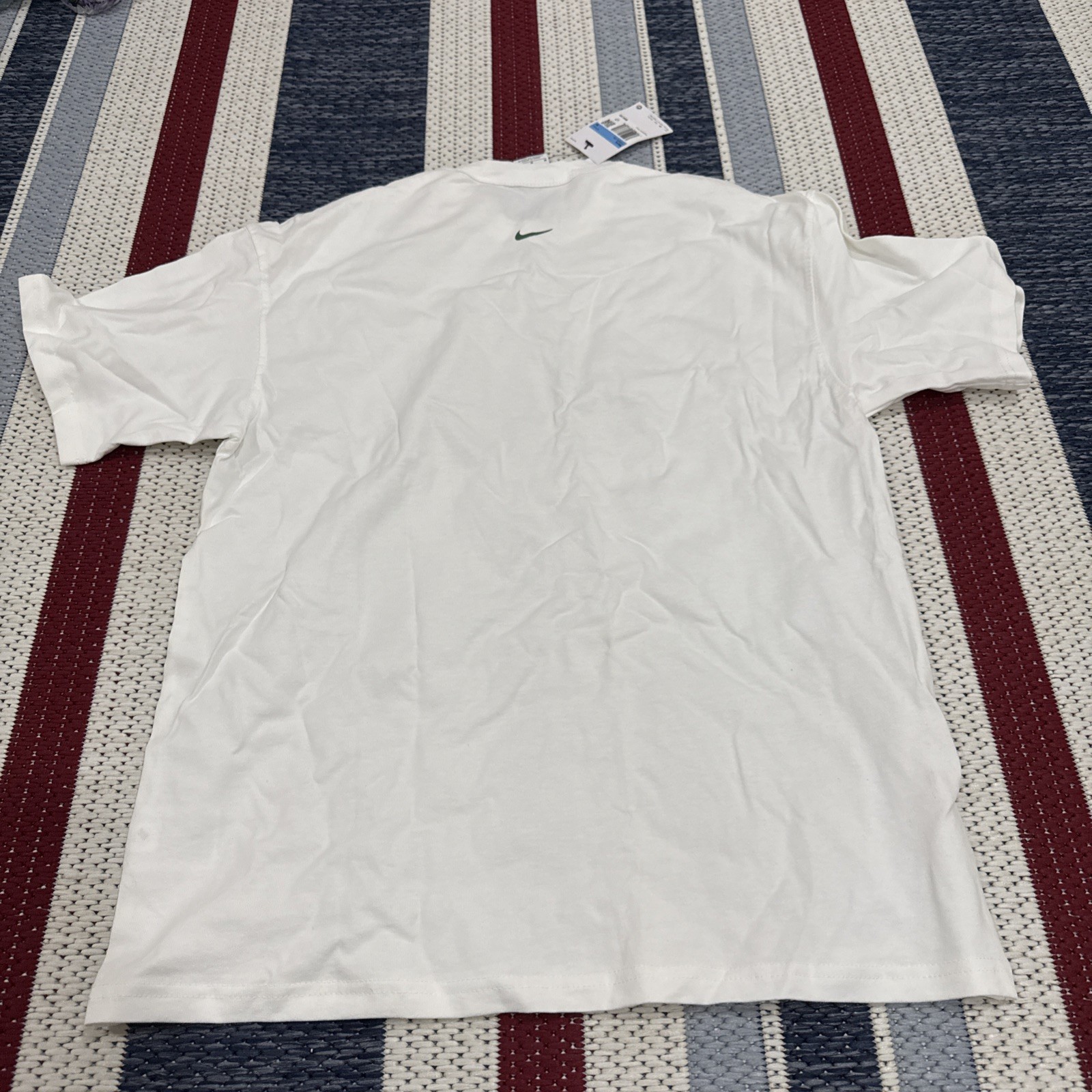 Nike Dallas DFW Skyline Shirt White Green Mens HV4620-100 Size M Medium