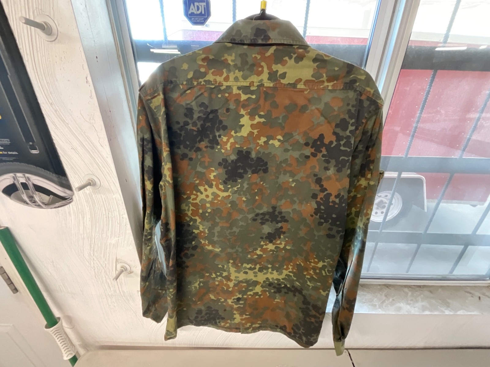 German military fatigues flecktarn jacket 185-195/105 size
