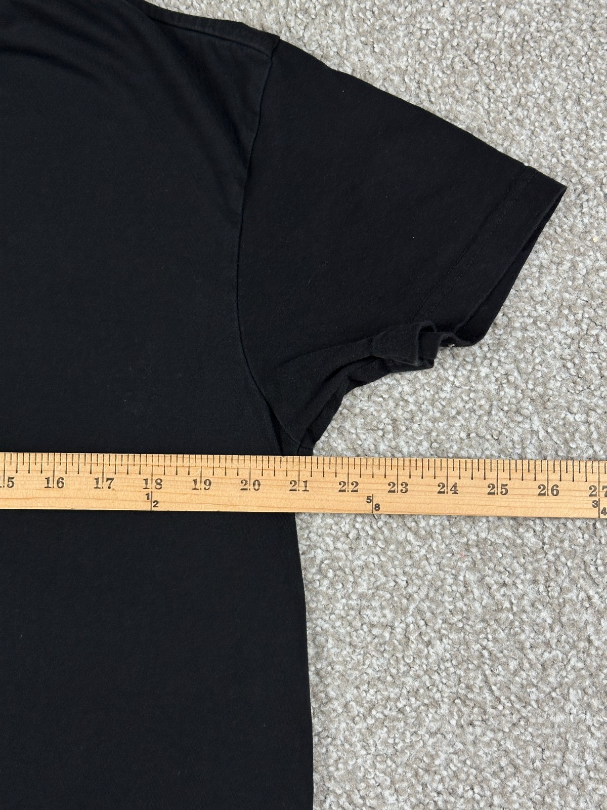 Buckle BKE Shirt Mens Extra Large Black Short Sleeve V Neck Slim Fit Casual XL