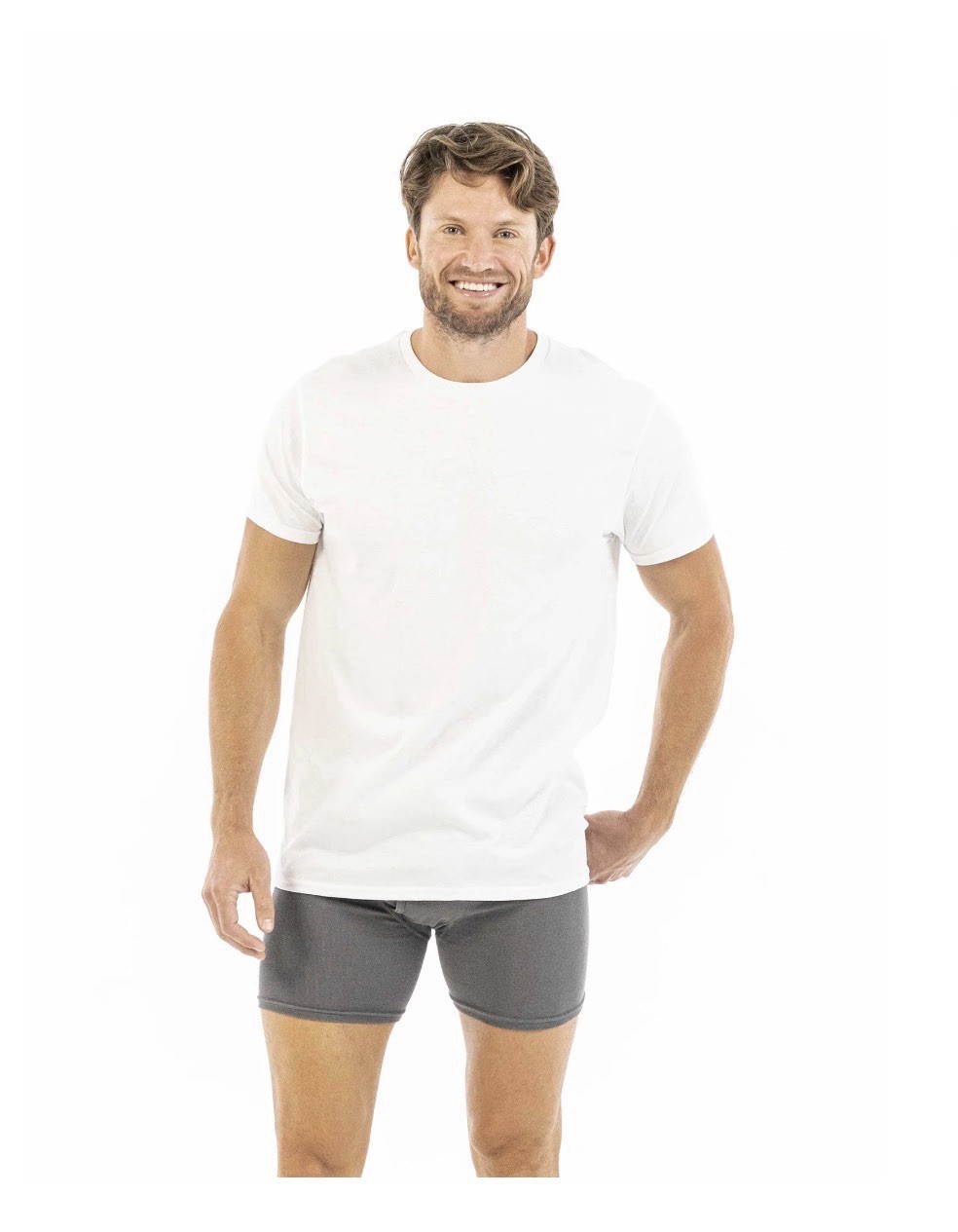 10-Pack GILDAN Men’s Size S Crew Neck T-Shirts Tee Short Sleeve Tag-Free • White