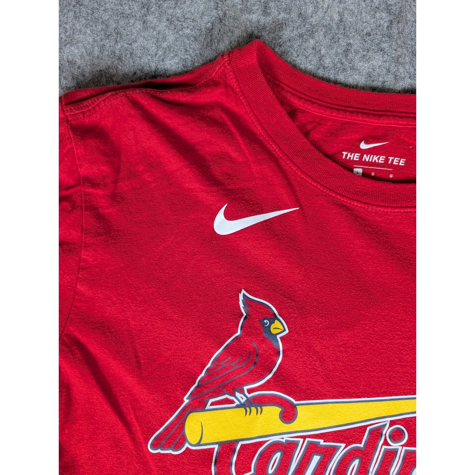 Nike Men St Louis Cardinals Nolan Arenado 28 MLB Player T-Shirt Red Short Sleeve