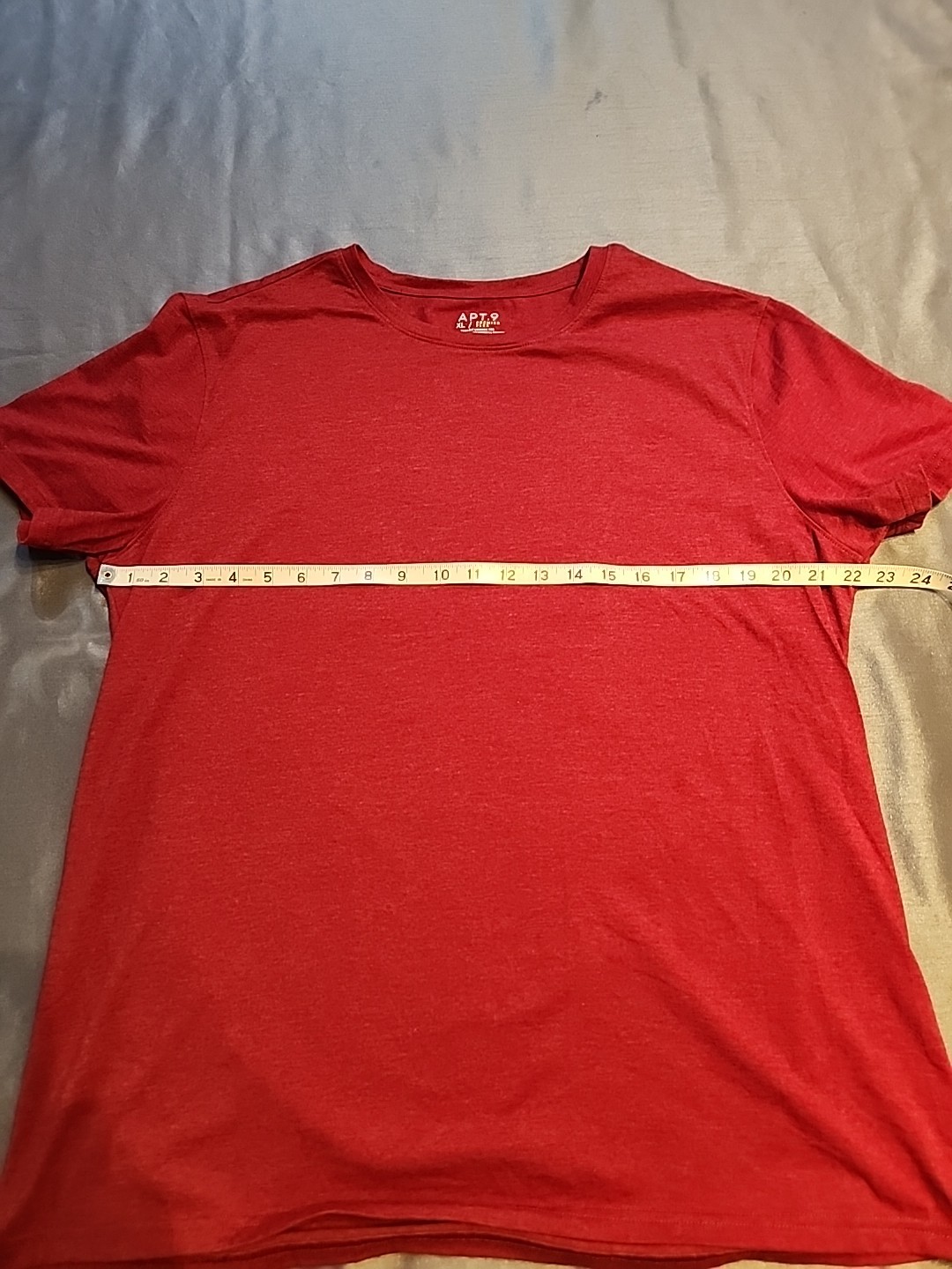Apt 9 Premier Flex Slim Fit Lounge Tee Men’s Size XL Red