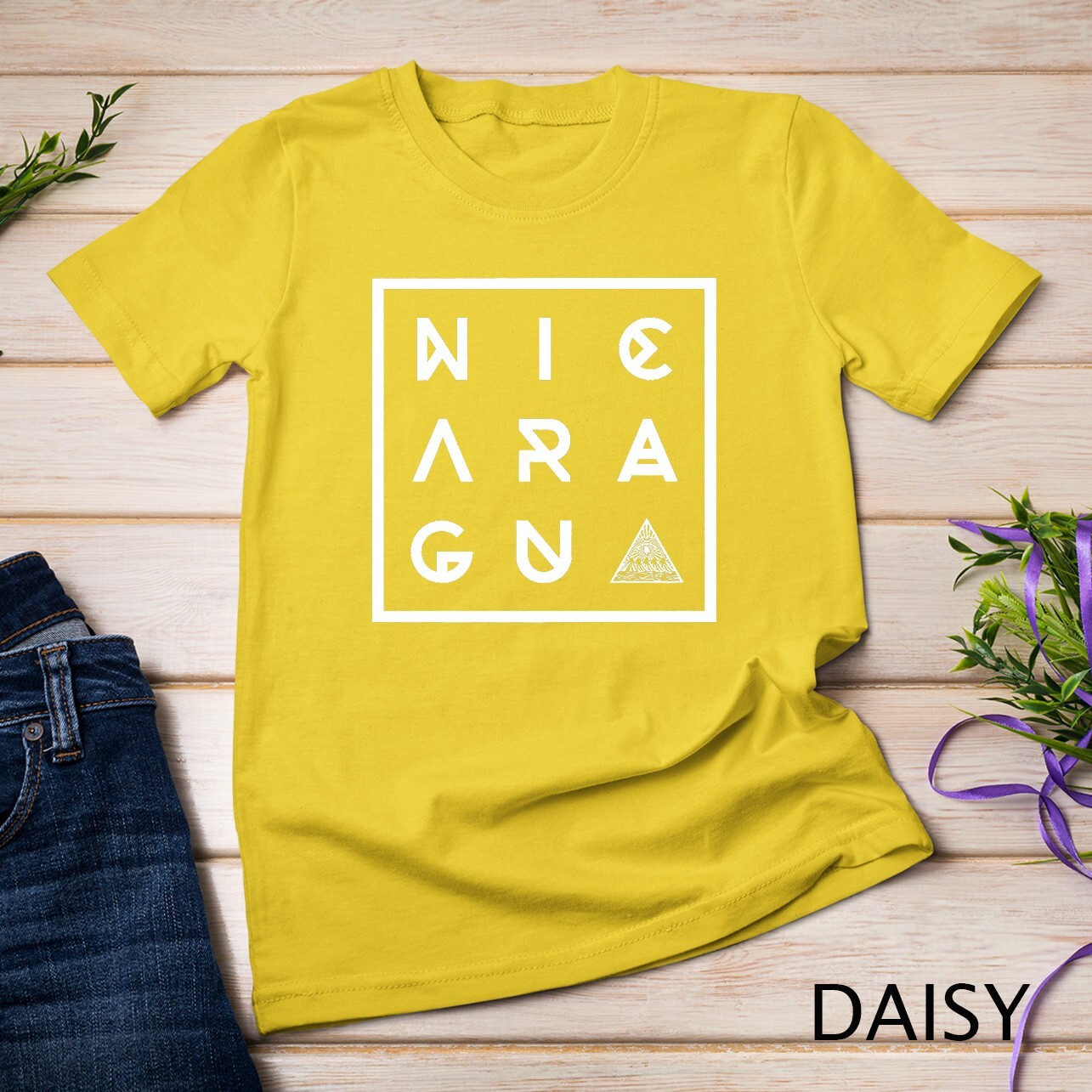 Geometric Nicaragua Premium T-Shirt Unisex T-shirt
