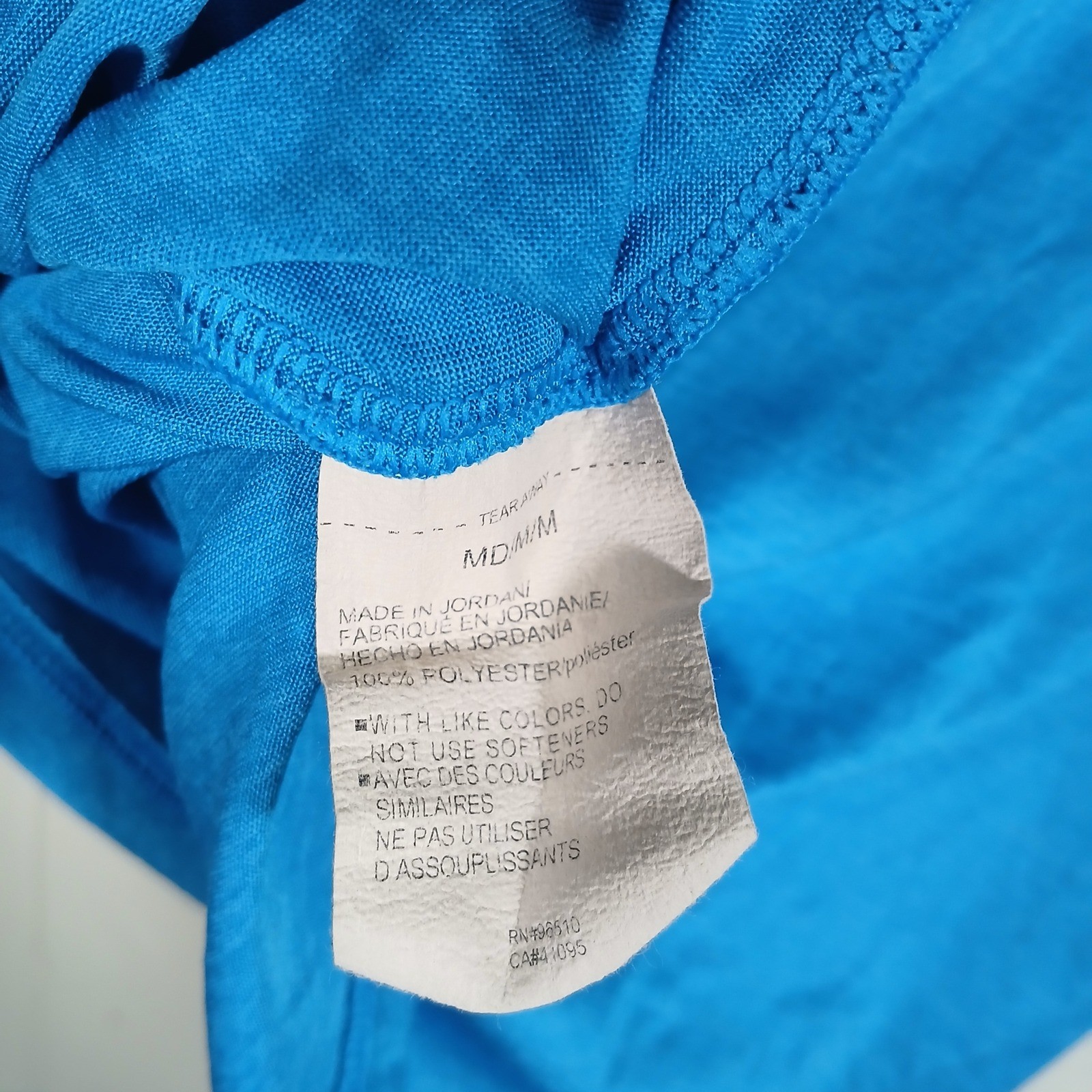 Under Armour Mens Tech Tee Blue Short Sleeve Training Shirt 1326413 Medium