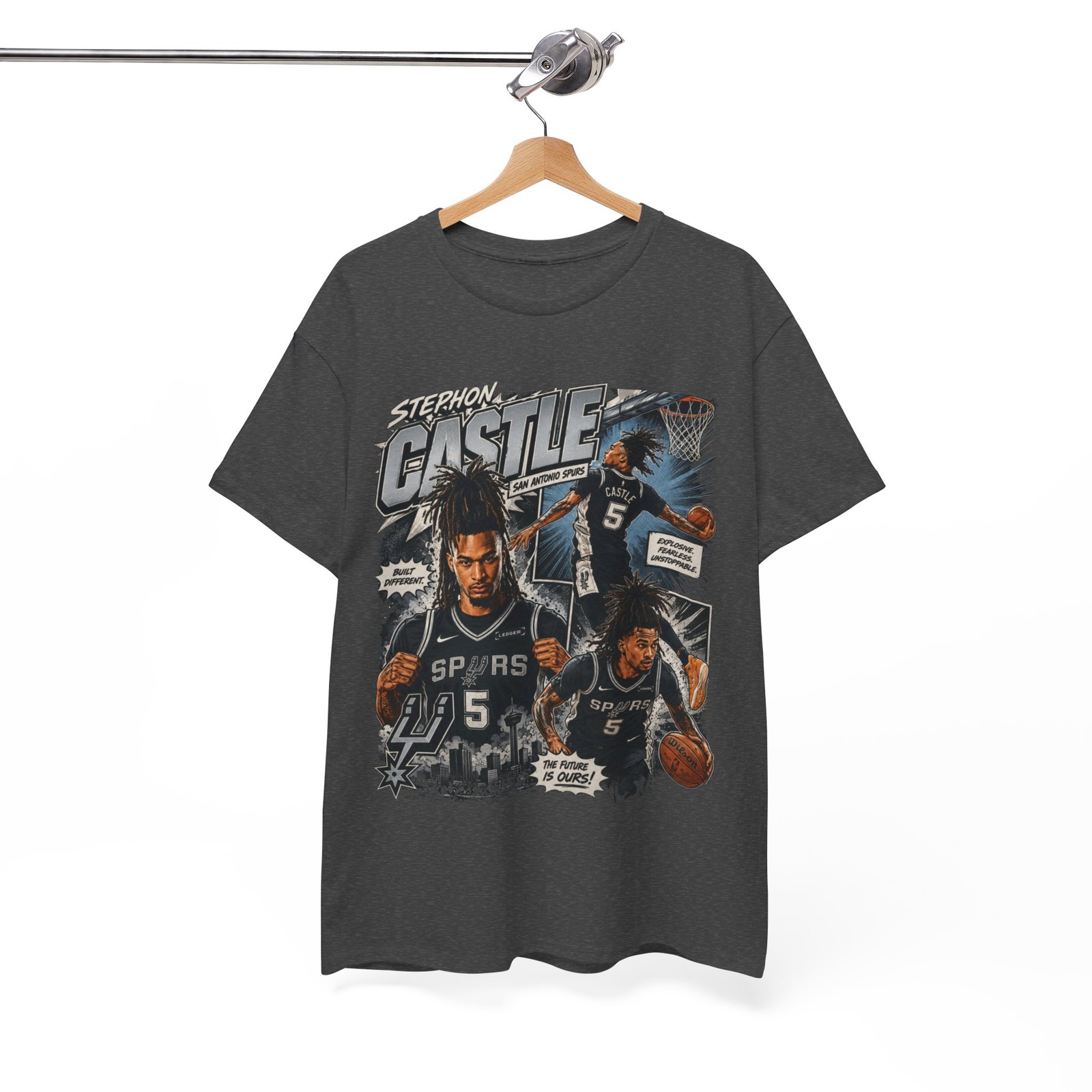 STEPHON CASTLE SPURS Unisex T Shirt