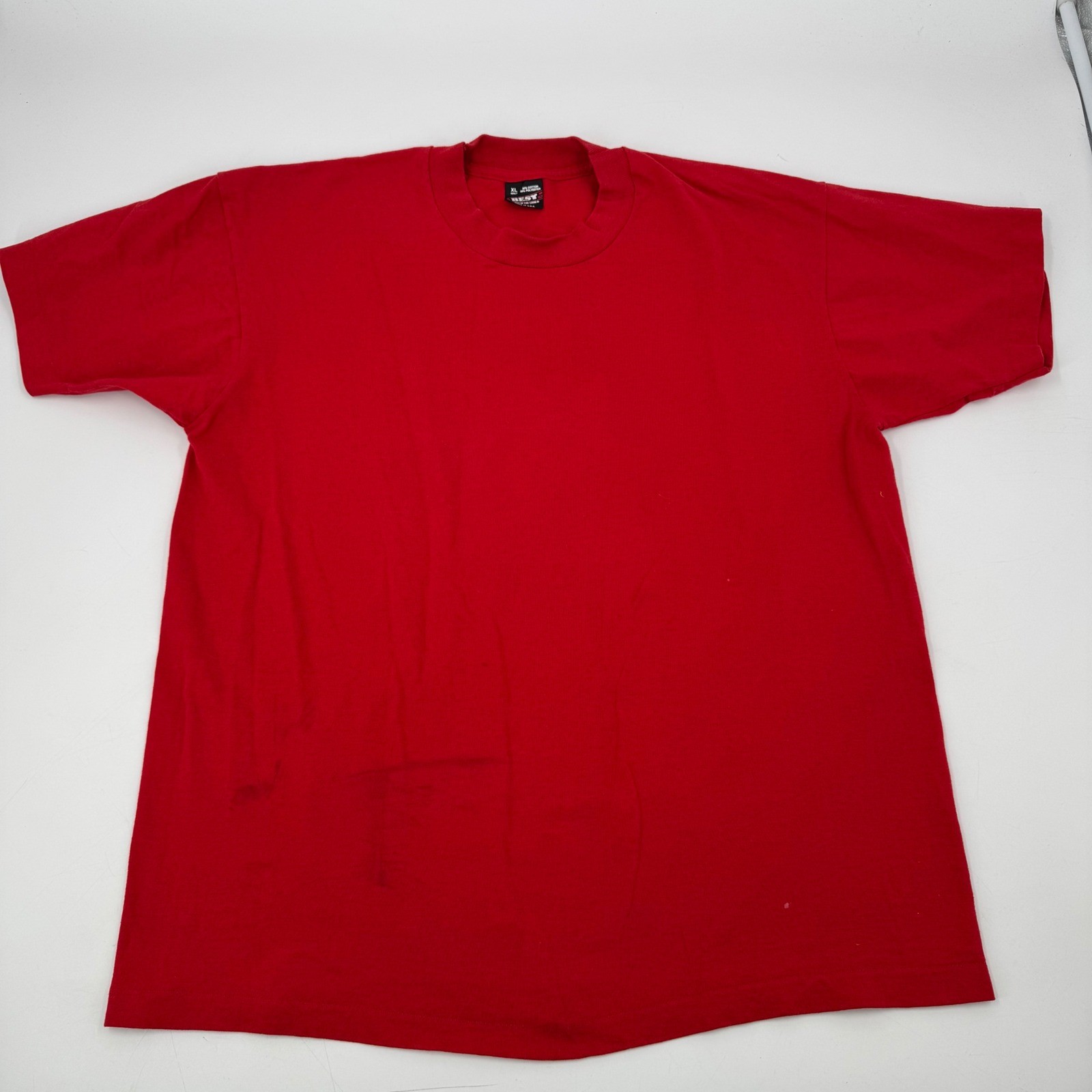 Vintage 90s Roaring 20s Santa Rosa Graphic T-Shirt Fruit Loom BEST XL Red