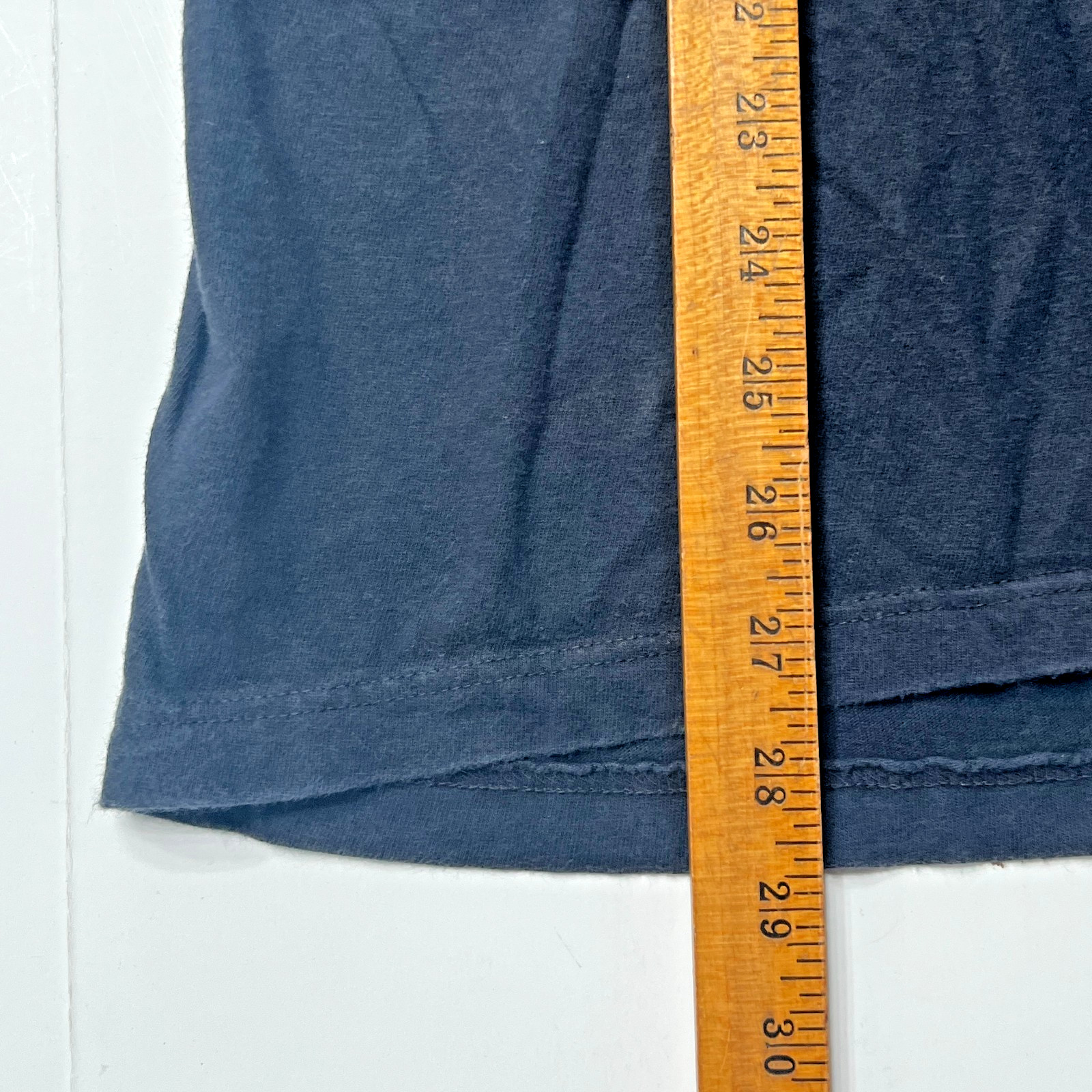 JC Penny T Shirt Pocket Short Sleeve Large VTG 80s Cotton BLACK Made in USA