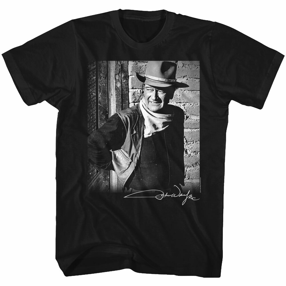 John Wayne Side Portrait American Legend TV Movies Men’s T Shirt