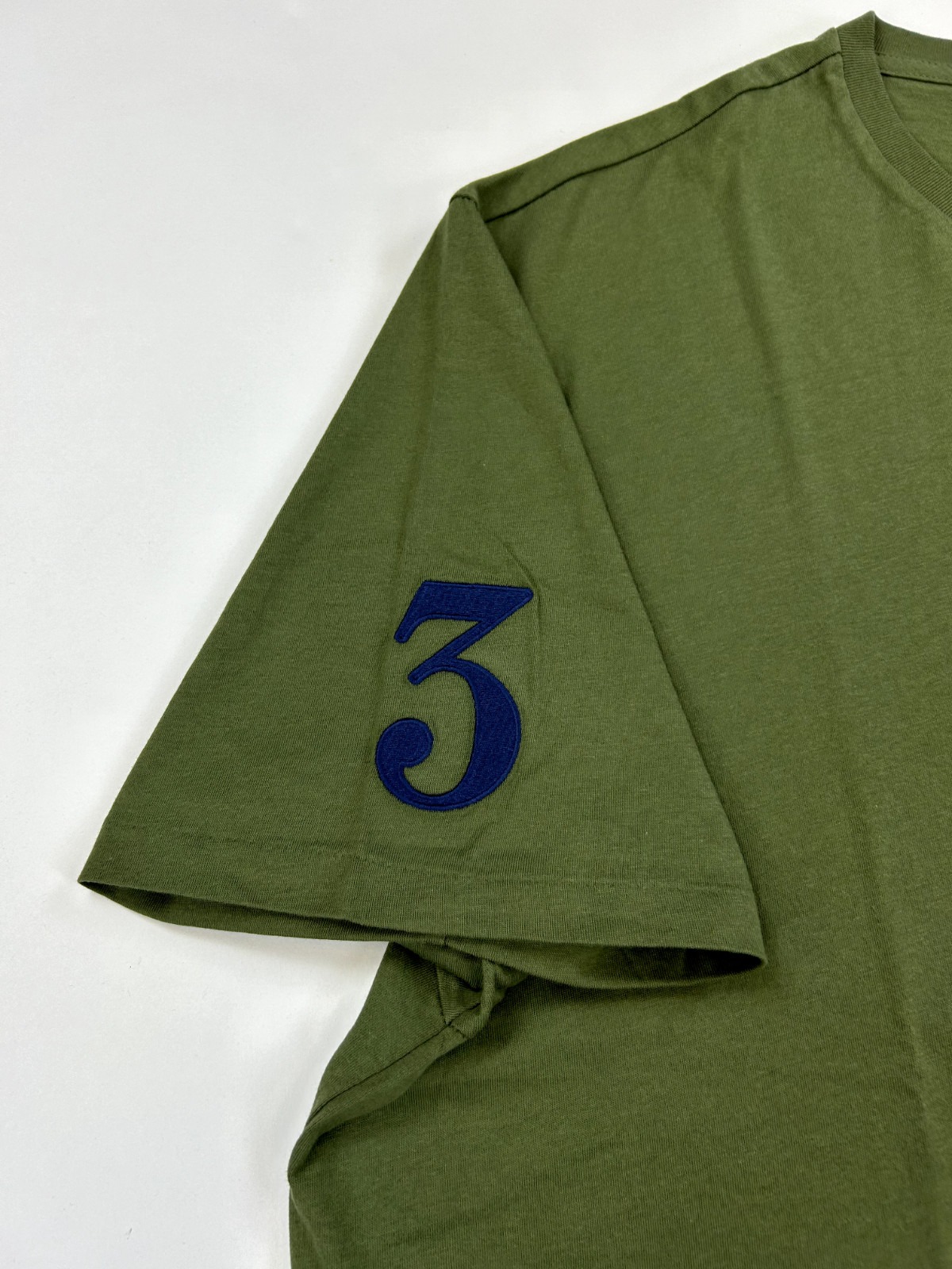 Polo Ralph Lauren Short Sleeve Big Pony Crewneck T-Shirt Tee – Olive w/Navy Pony