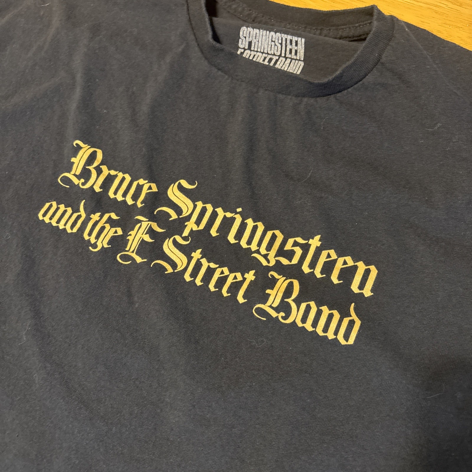 Bruce Springsteen And The E St. Band XXL Logo Shirt Official