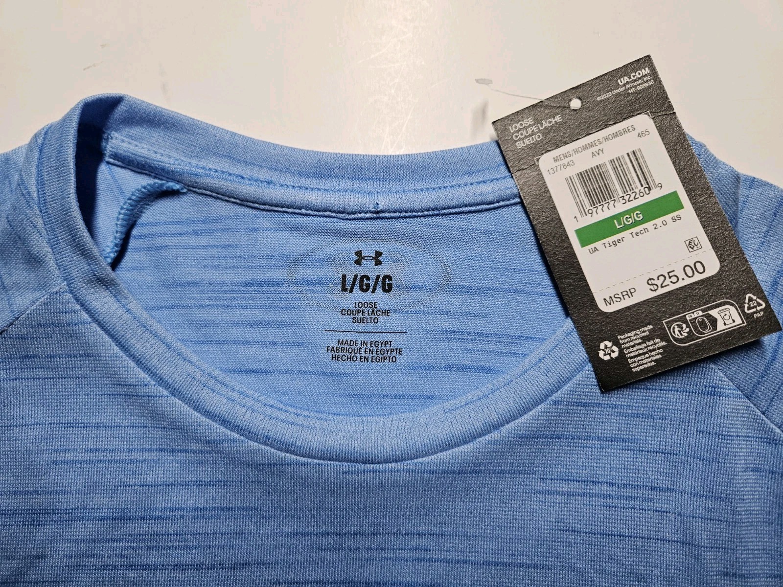 Under Armour Men UA Tiger Tech 2.0 T-Shirt Athletic Short Sleeve Tee 1377843 465