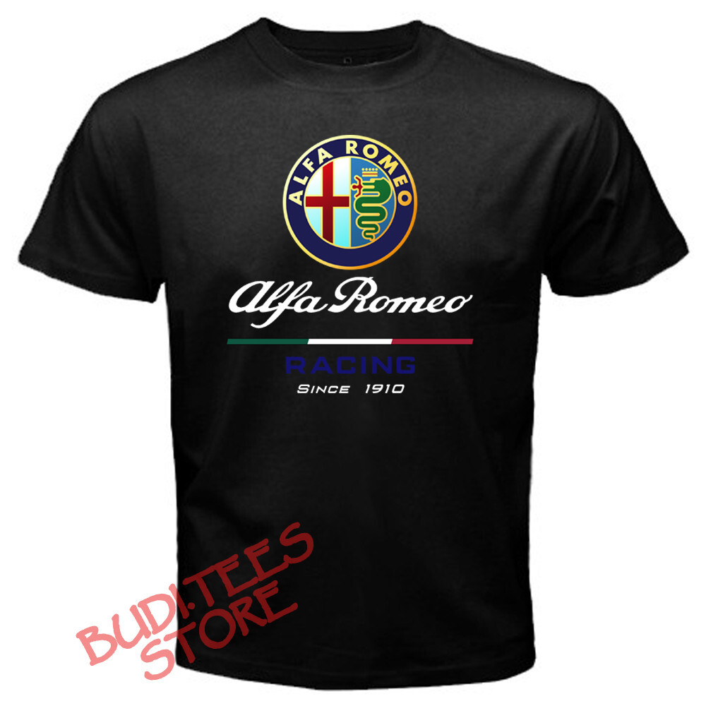 Alfa Romeo Racing Since 1910 Car Men’s Black Size S-5XL