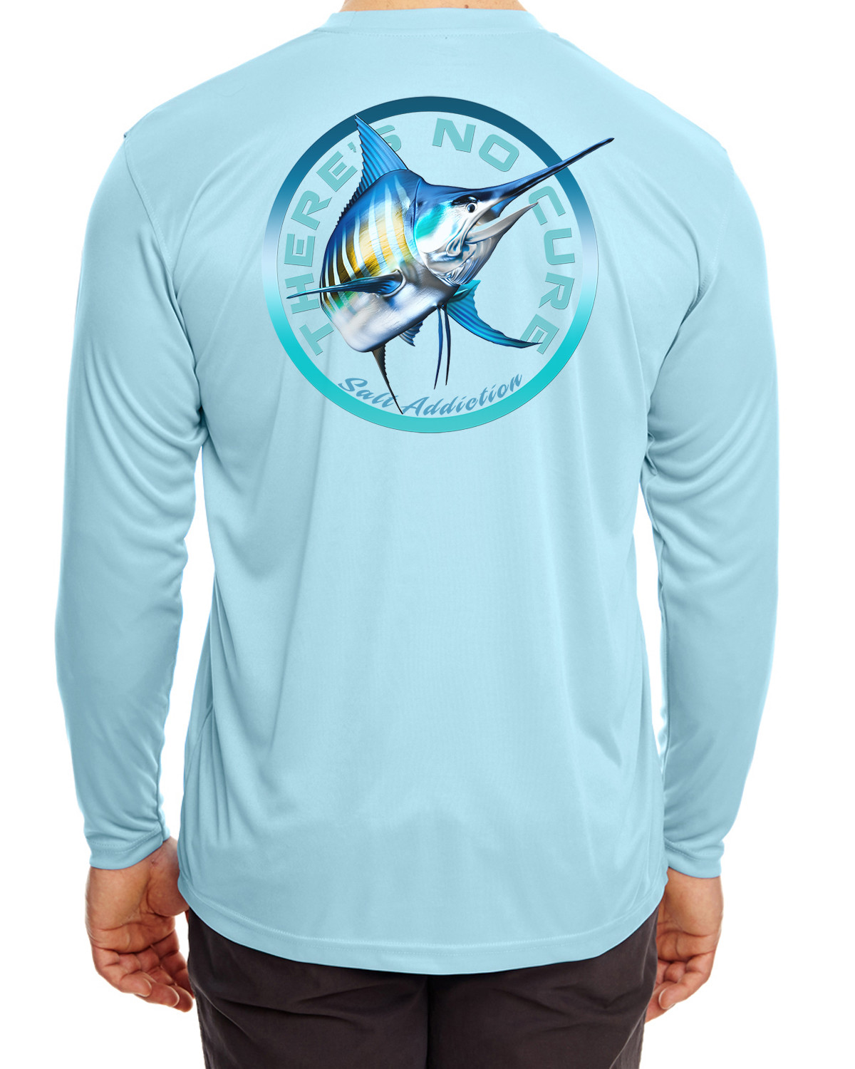 Salt Addiction t shirt Offshore marlin microfiber fishing long sleeve 30+ UPF UV