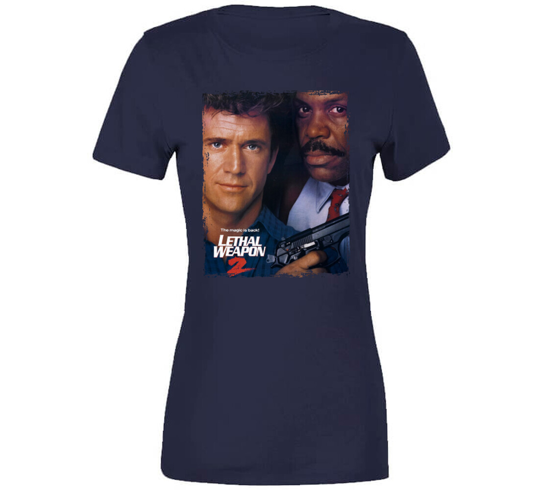 Lethal Weapon 2 Gibson Glover Movie T Shirt