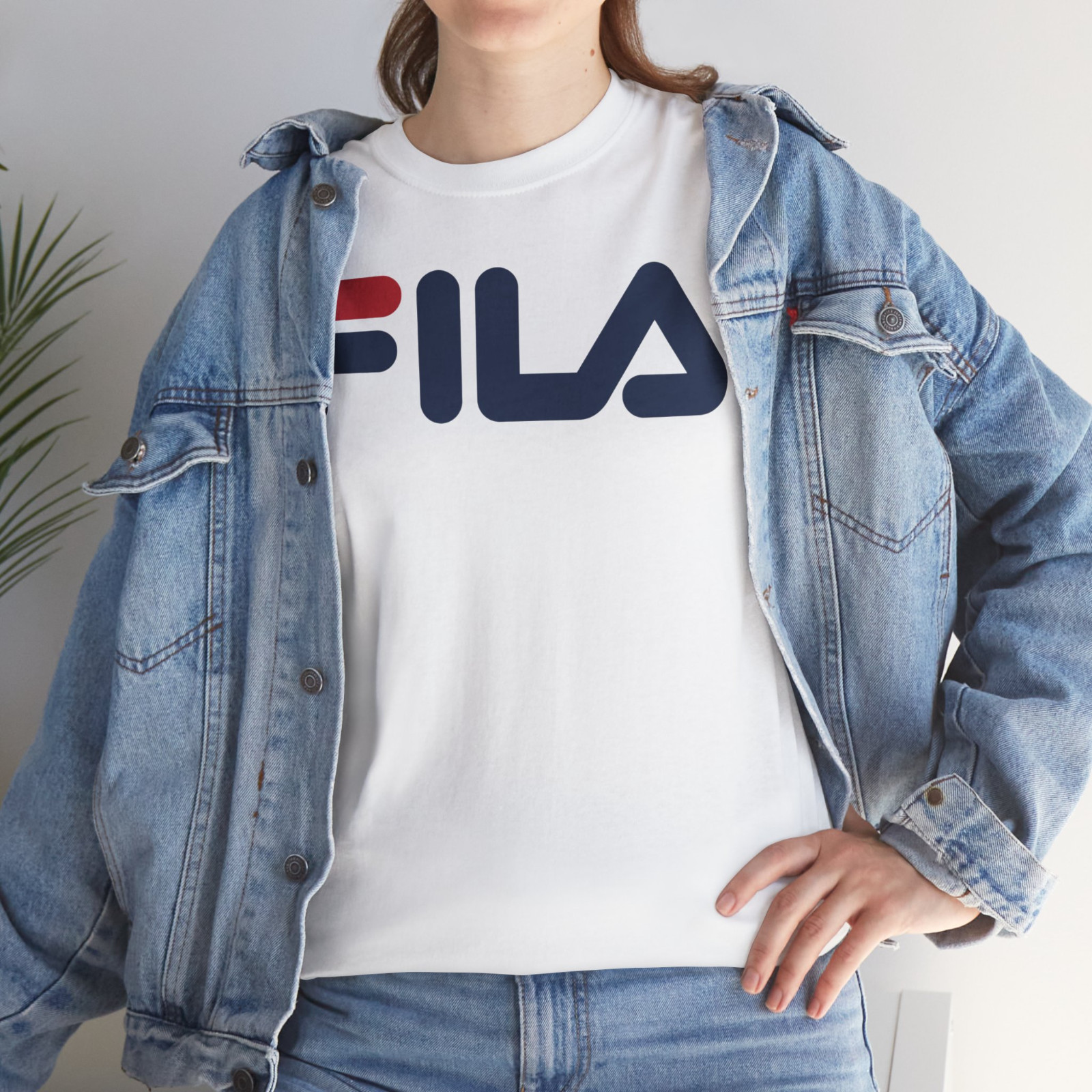 New Fila Sports Logo Men’s T-Shirt American Size S-5XL T-Shirt