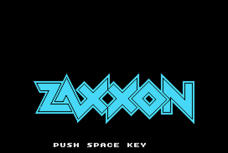 ZAXXON Video Game Icon Embroidered T-Shirt S-6XL, LT-4XLT 1980’s New