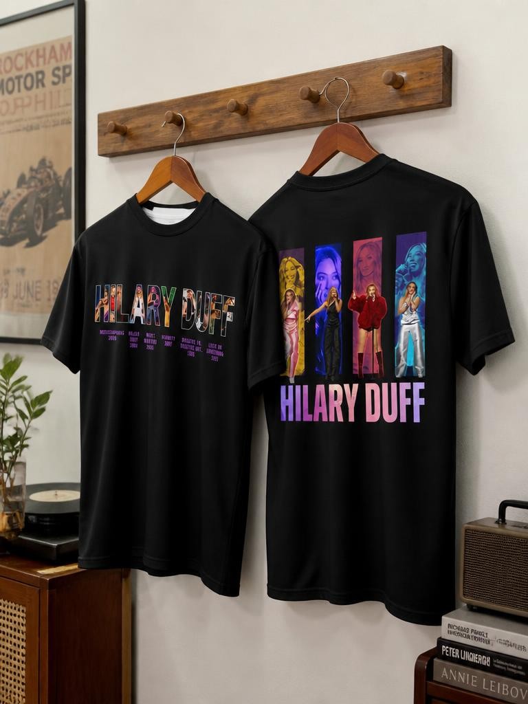 Hilary Duff The Lucky Me Edition 3D t shirt